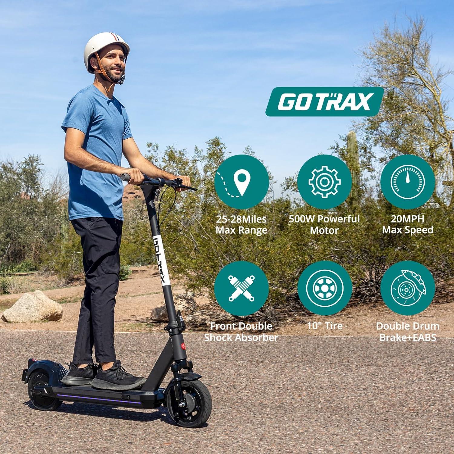 electric scooter Gotrax ECLIPSE product core features