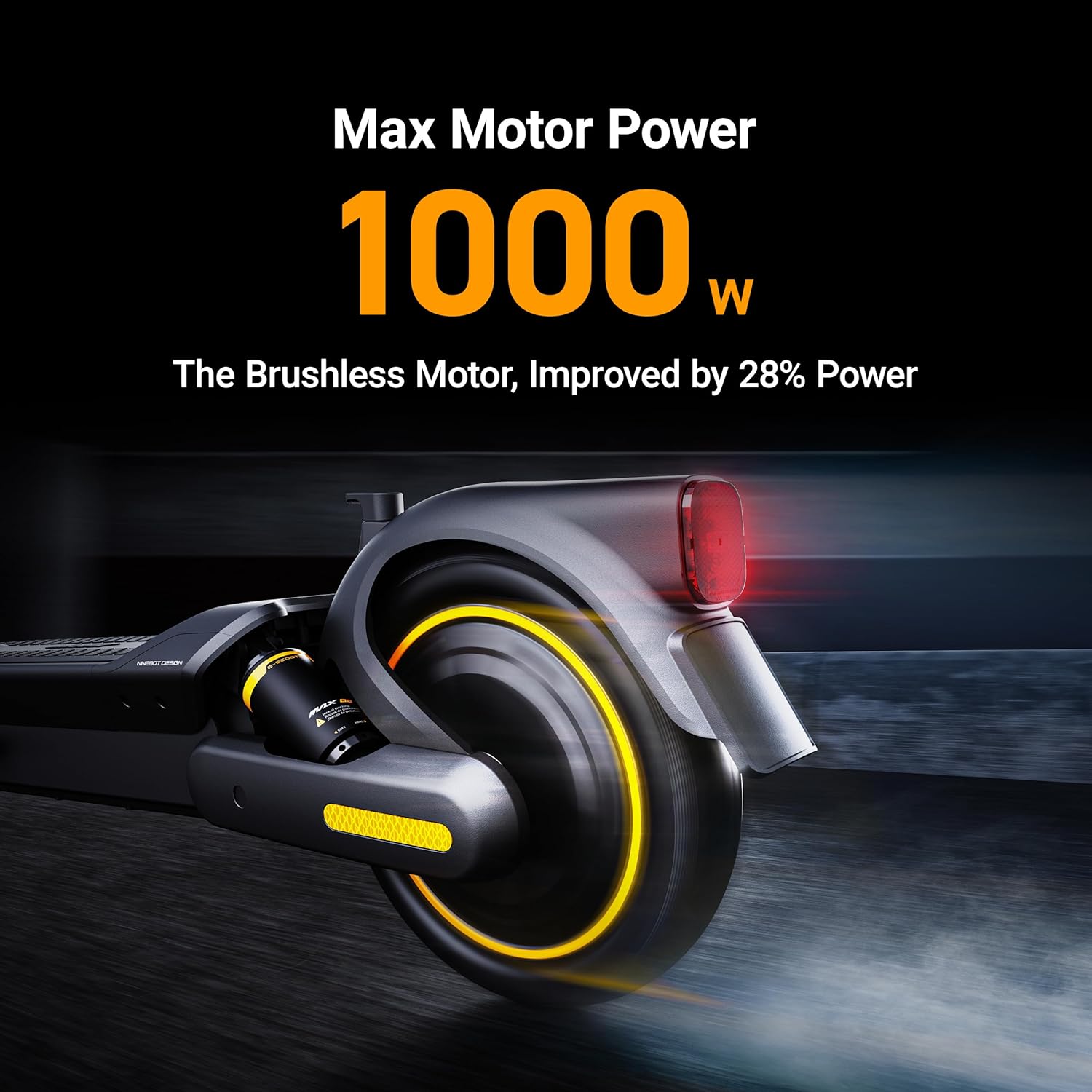 kick electric scooter Segway Ninebot MAX G2 motor power 1000W