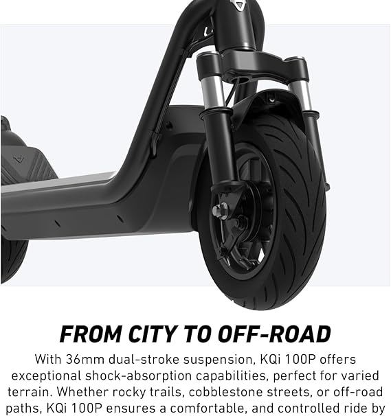 electric scooter niu 100p from city to off-road