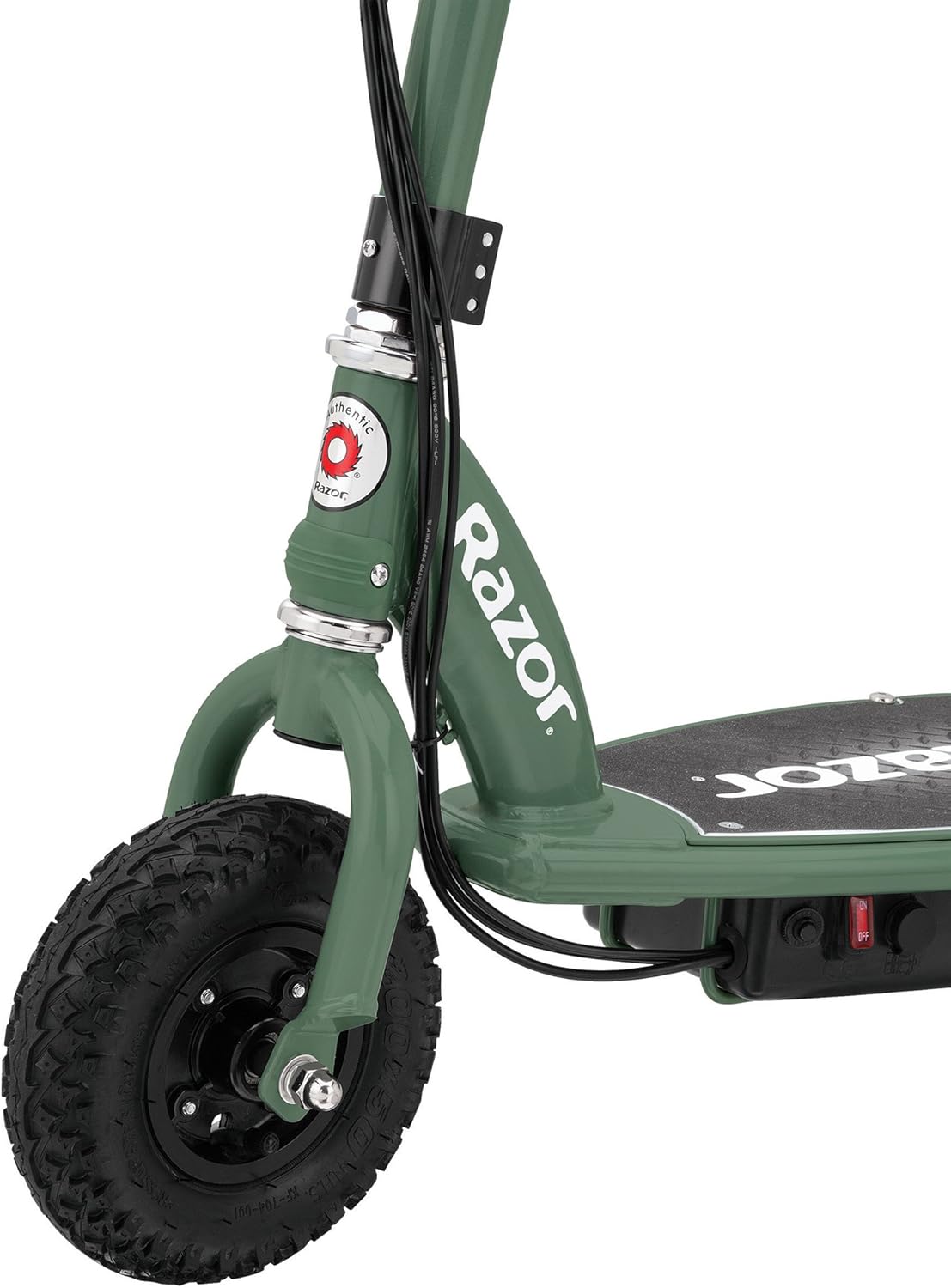 Electric scooter for kids Razor RX200 view from the front