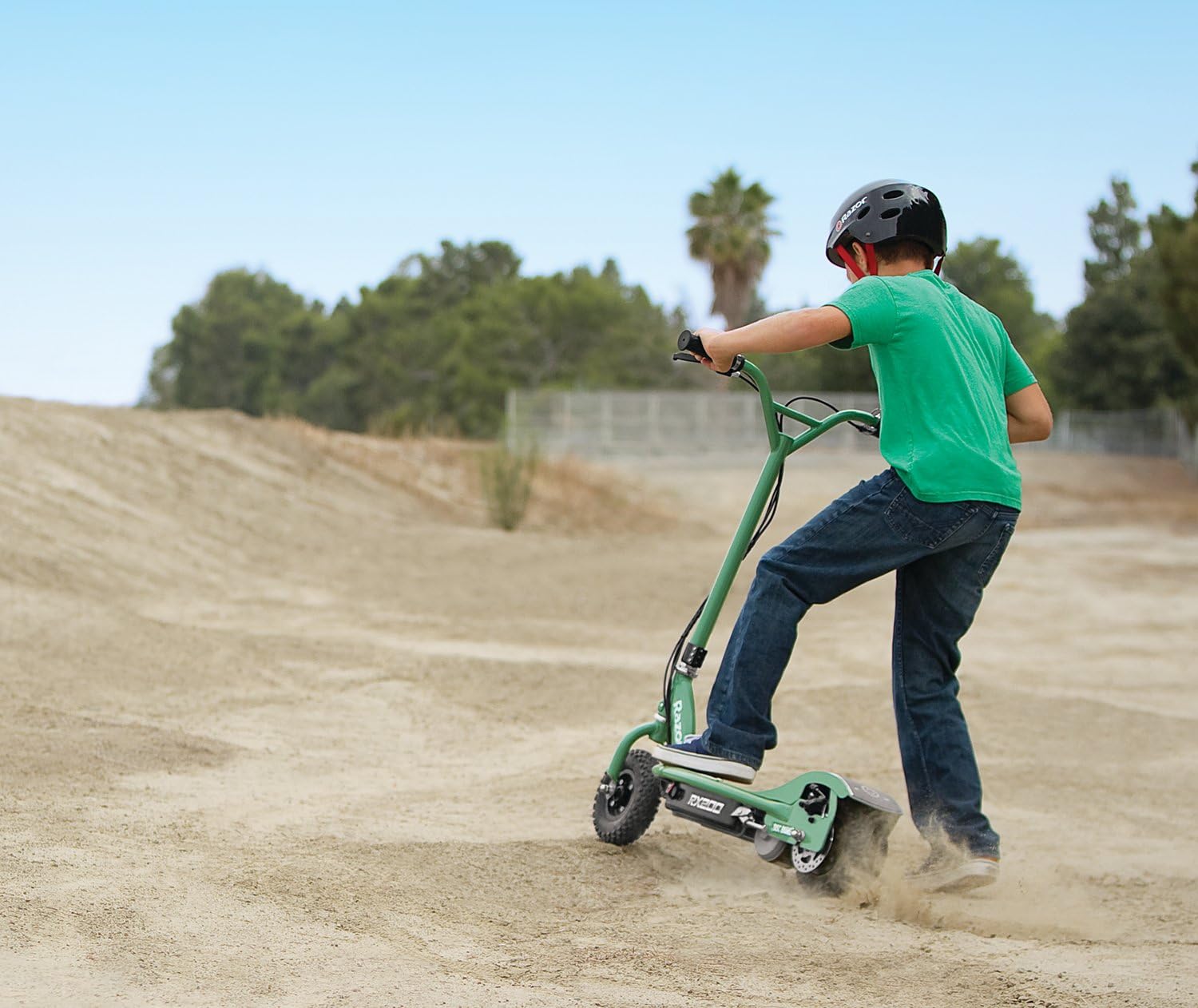 Electric scooter for kids Razor RX200 all terrain ride