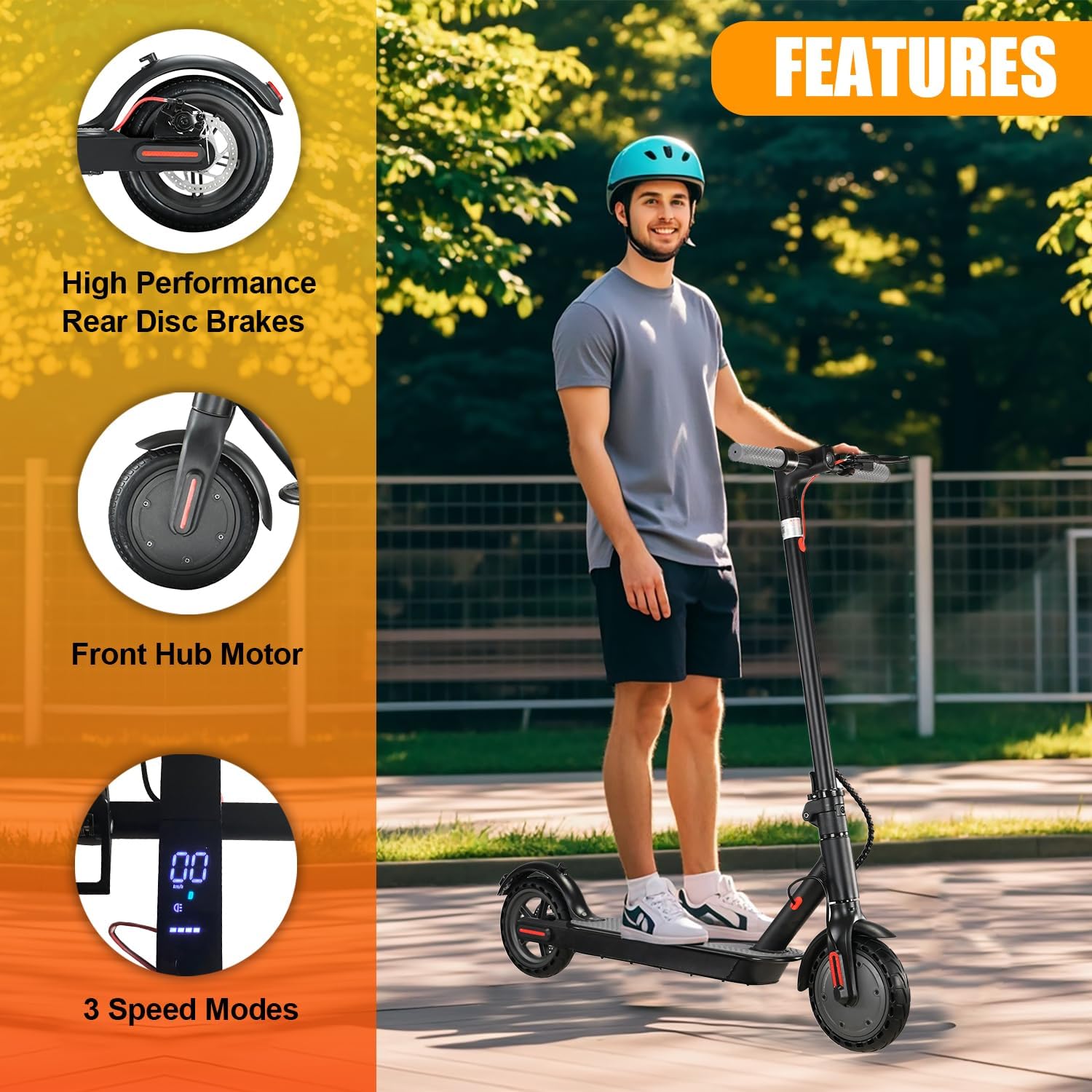 electric scooter ZCJ S1 core features