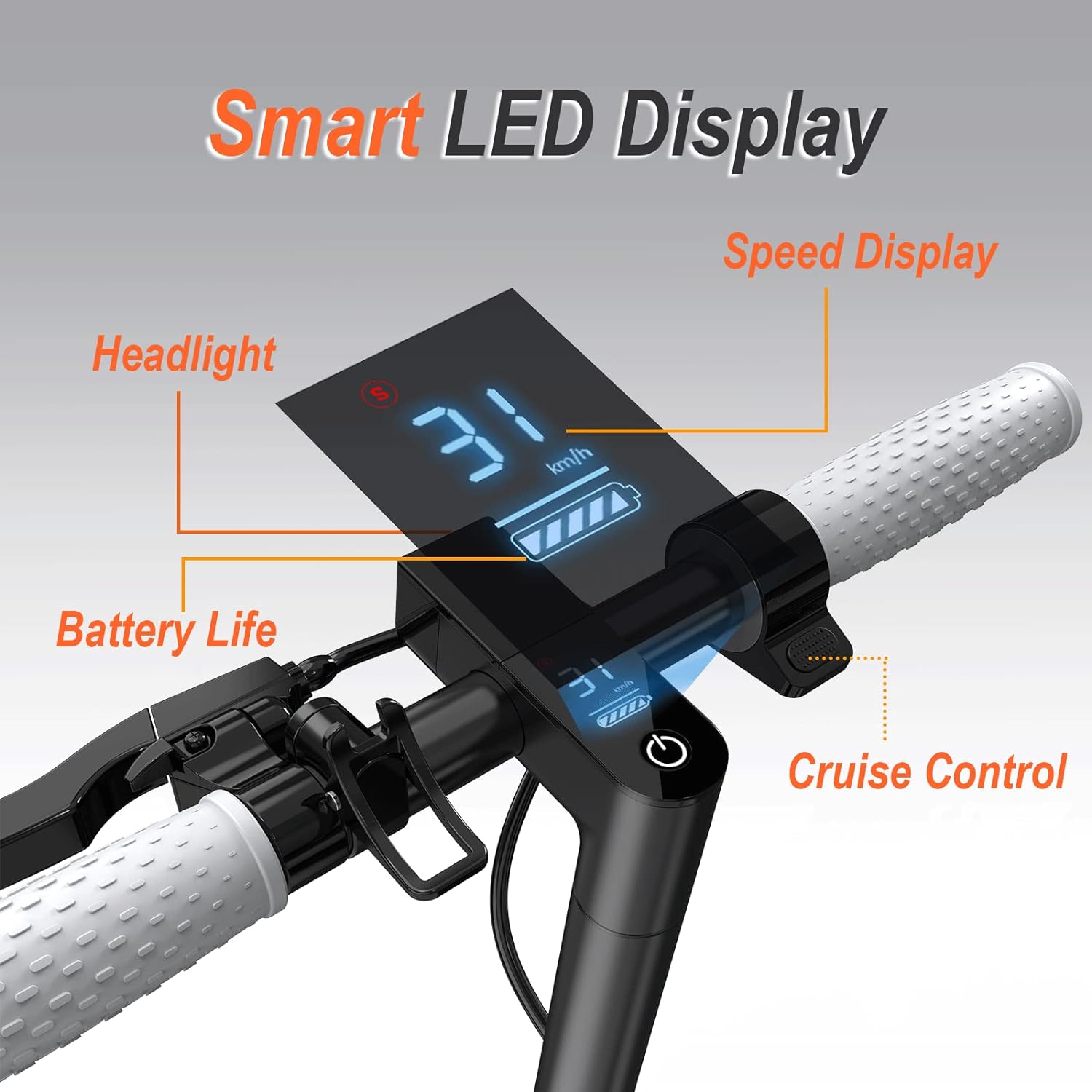 electric scooter navic t7 LED display