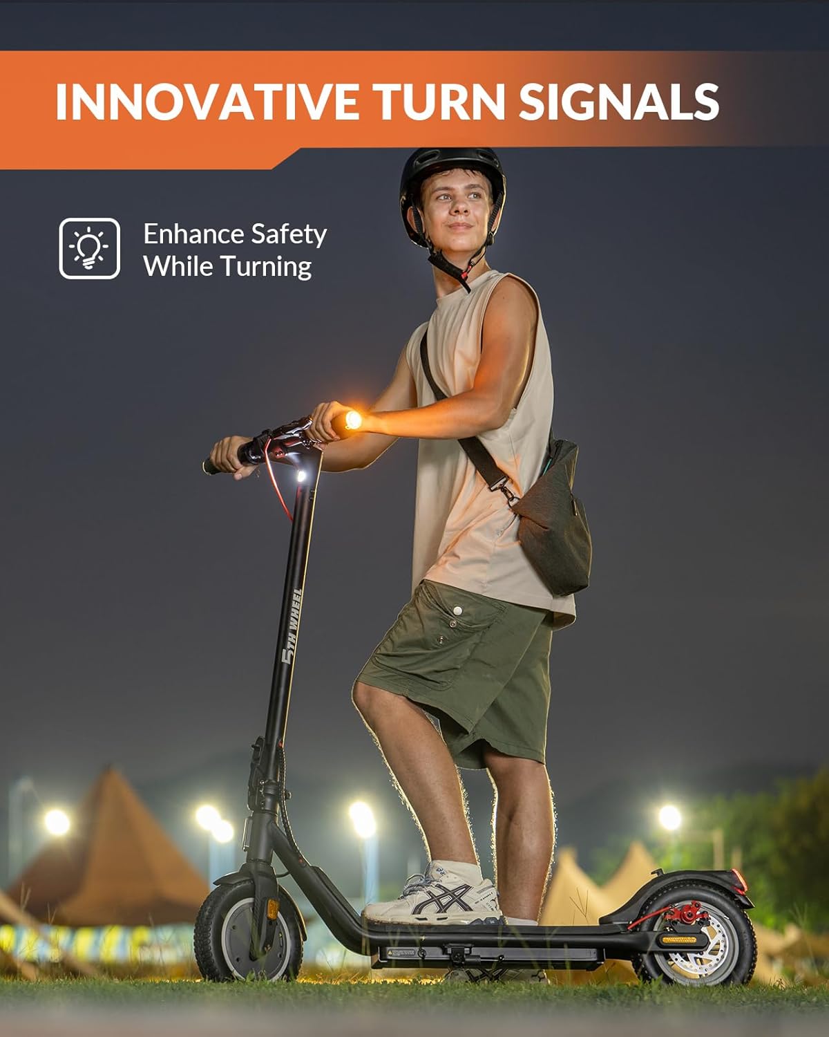 electric scooter 5th wheel v20 pro turn signals