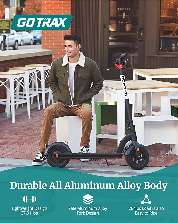 electric scooter gotrax g4 durable aluminum alloy body