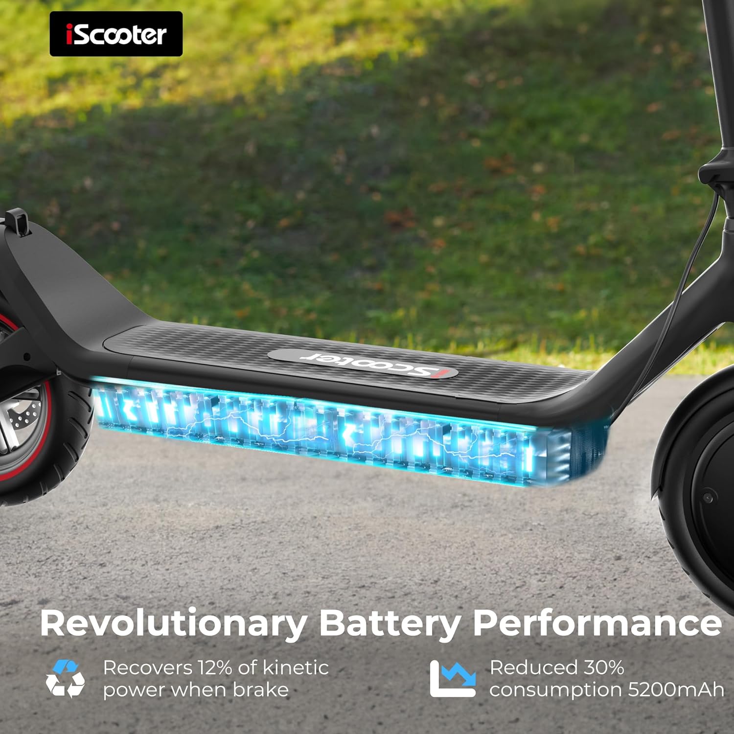 electric scooter iscooter i8l revolutionary battery performance