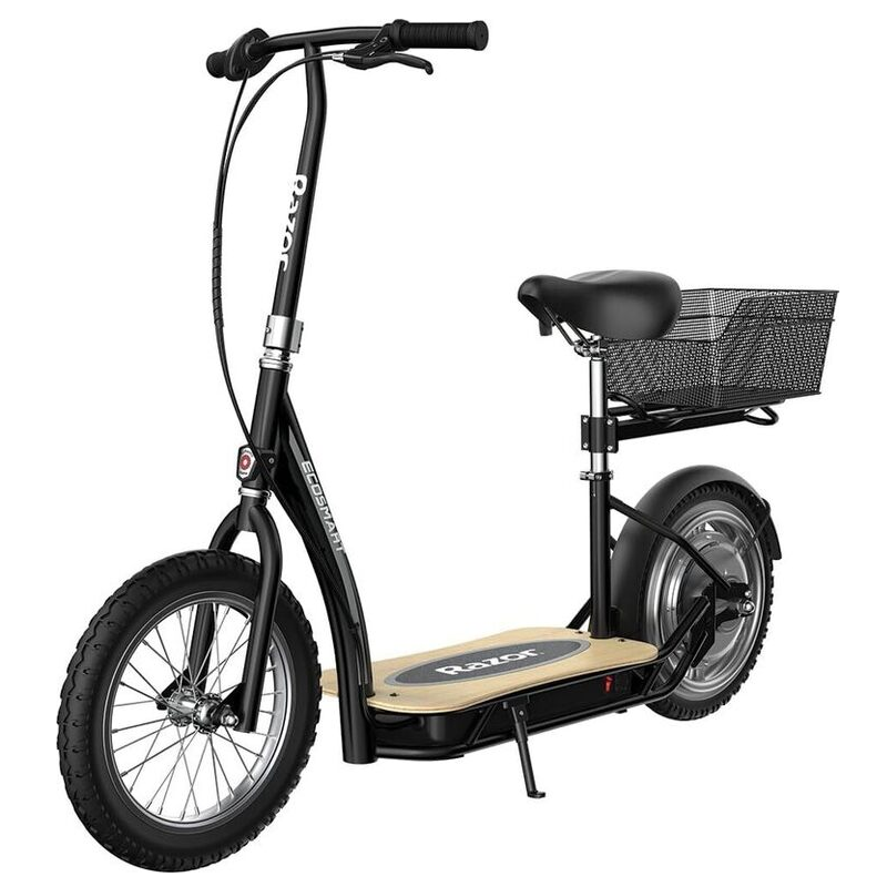 electric scooter with seat razor metro hub