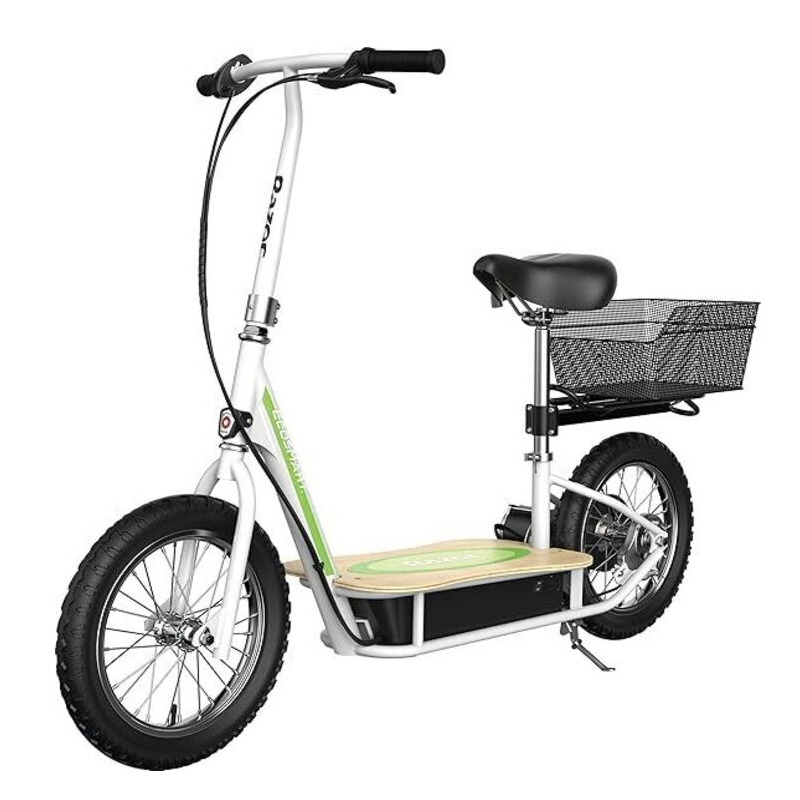 electric scooter with seat razor ecosmart metro chain