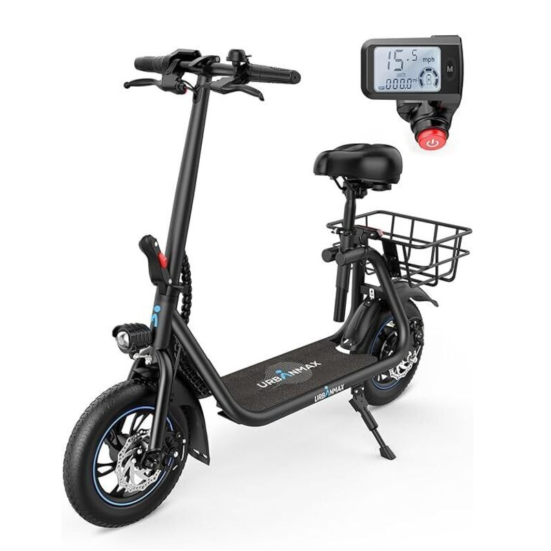 electric scooter with seat urbanmax C1