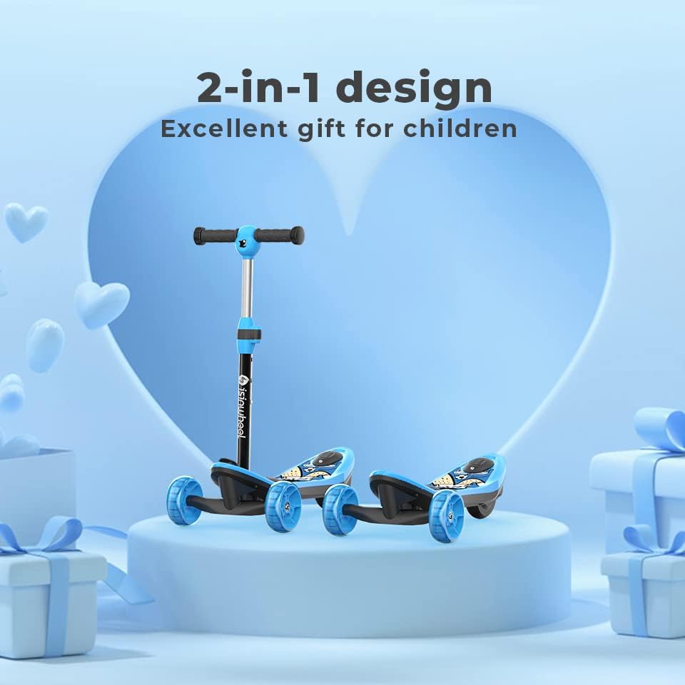 electric scooter for kids isinwheel mini pro 2 in 1 design