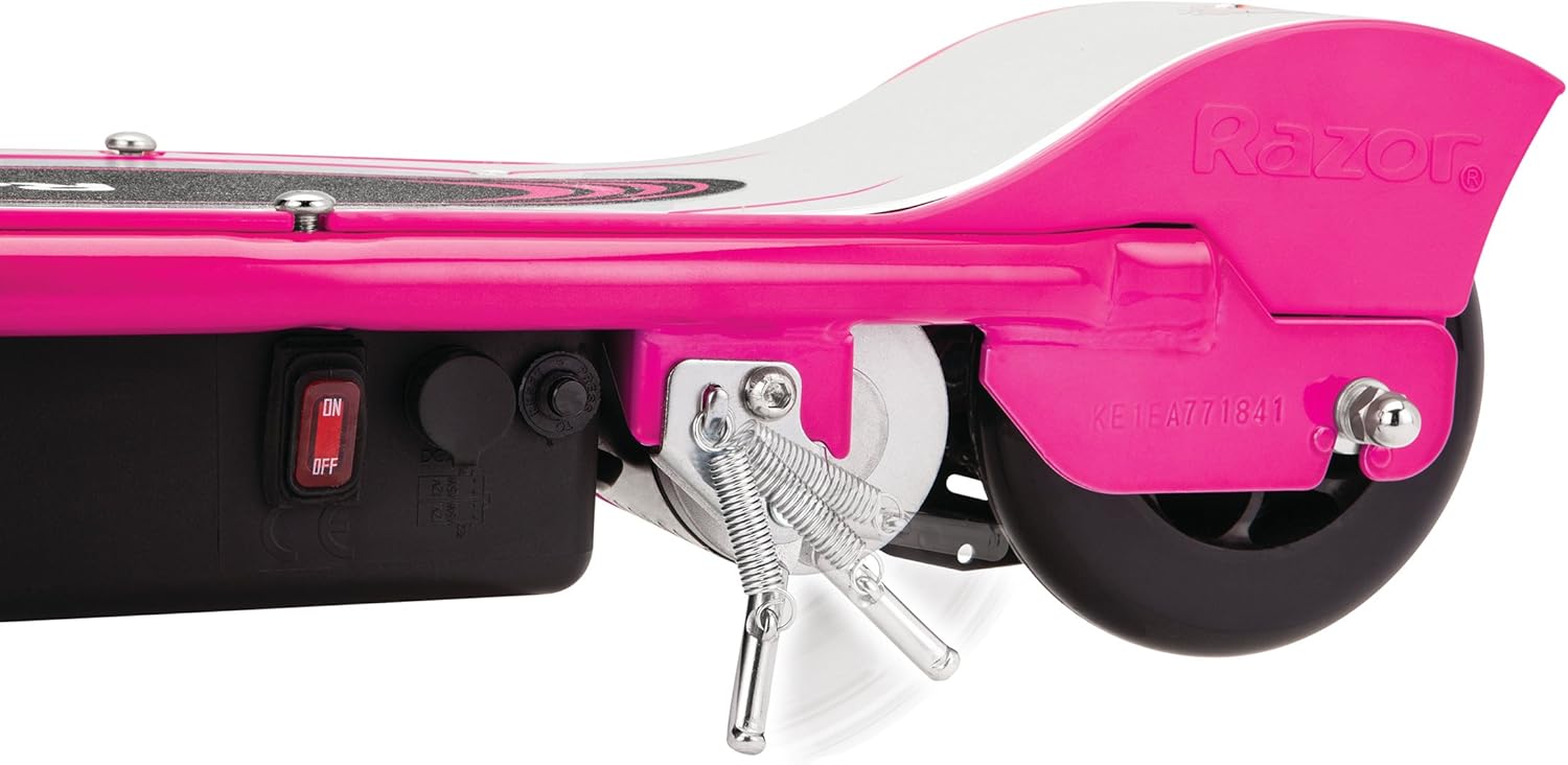 electric scooter for kids Razor E100 Pink kickstand