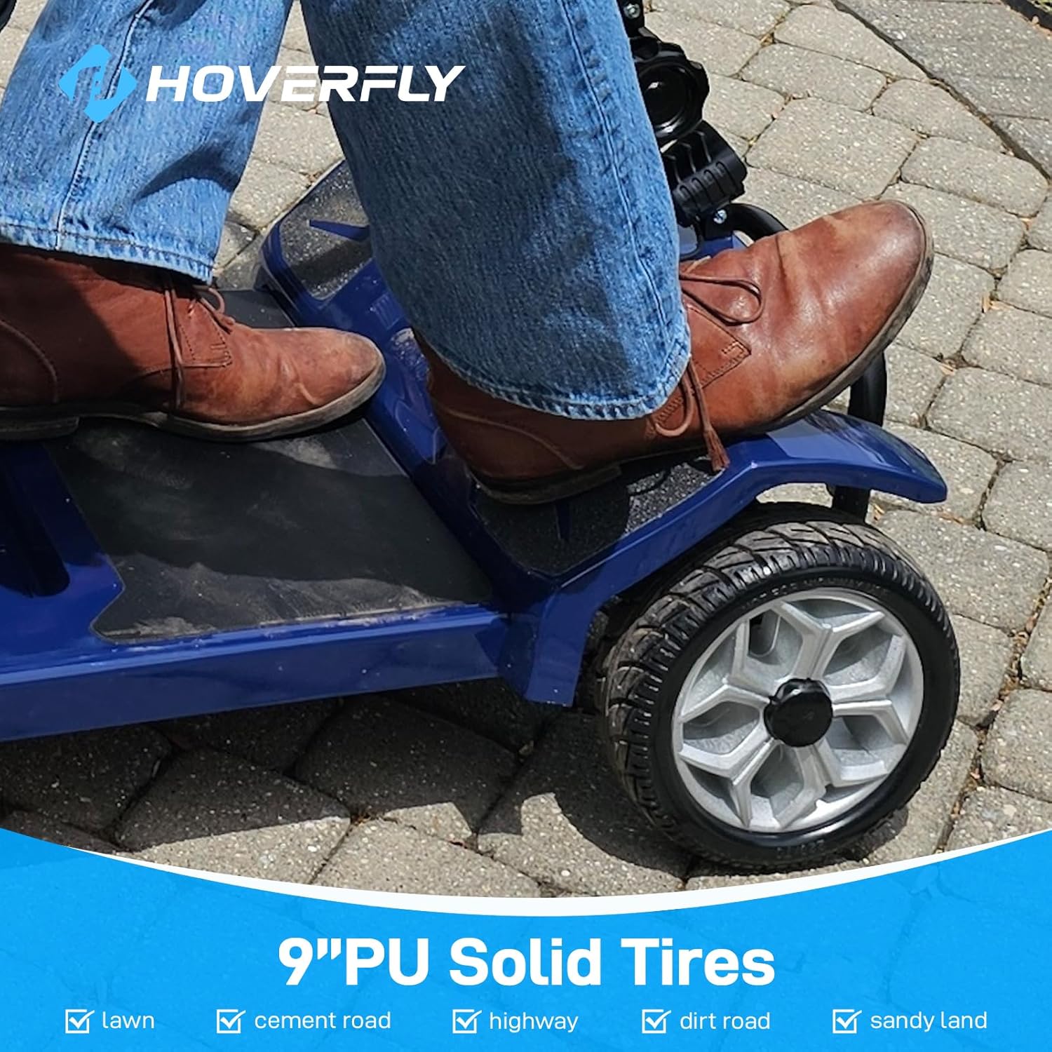 mobility scooter hoverfly T4 9-inch solid tires