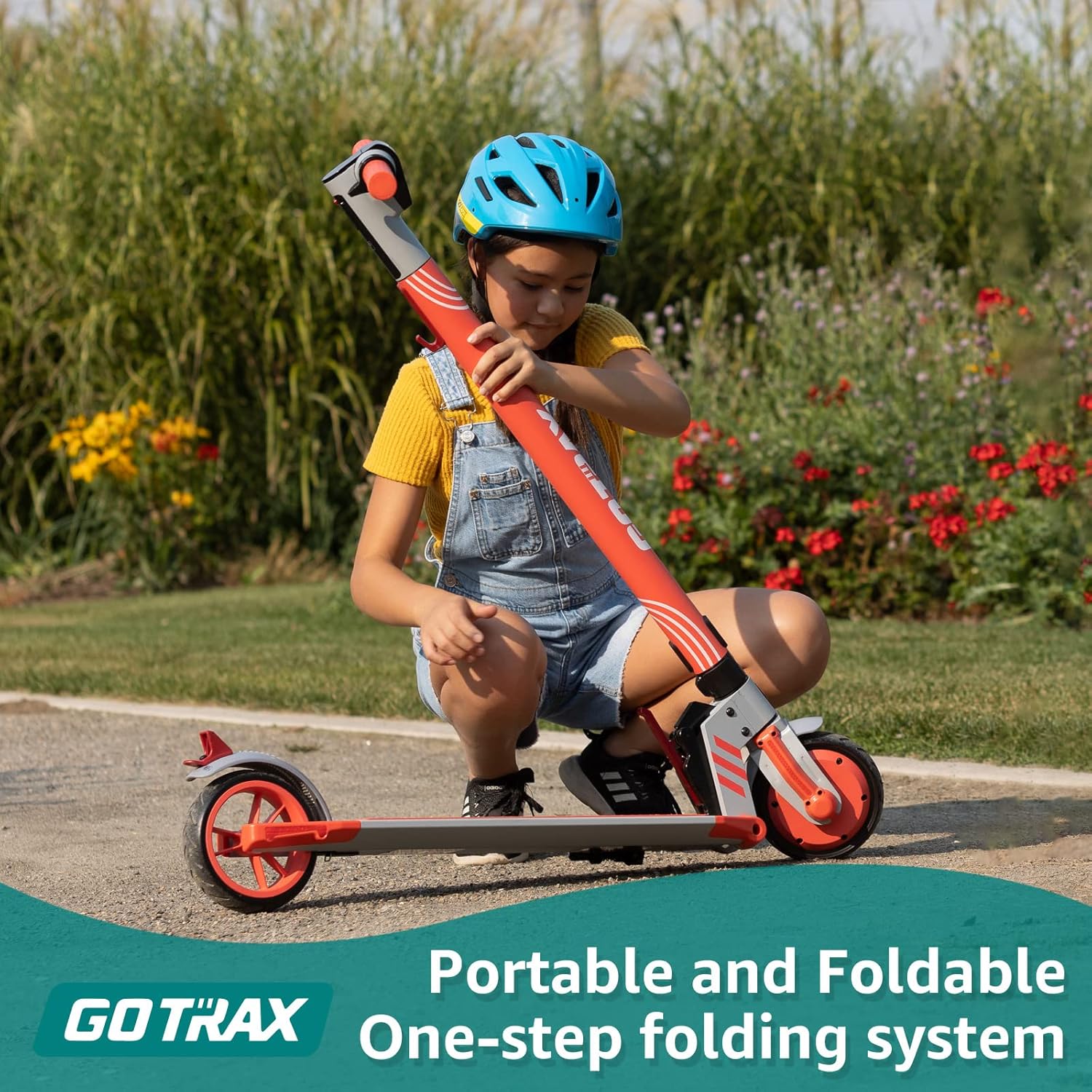 electric scooter for kids Gotrax Vibe portable and foldable