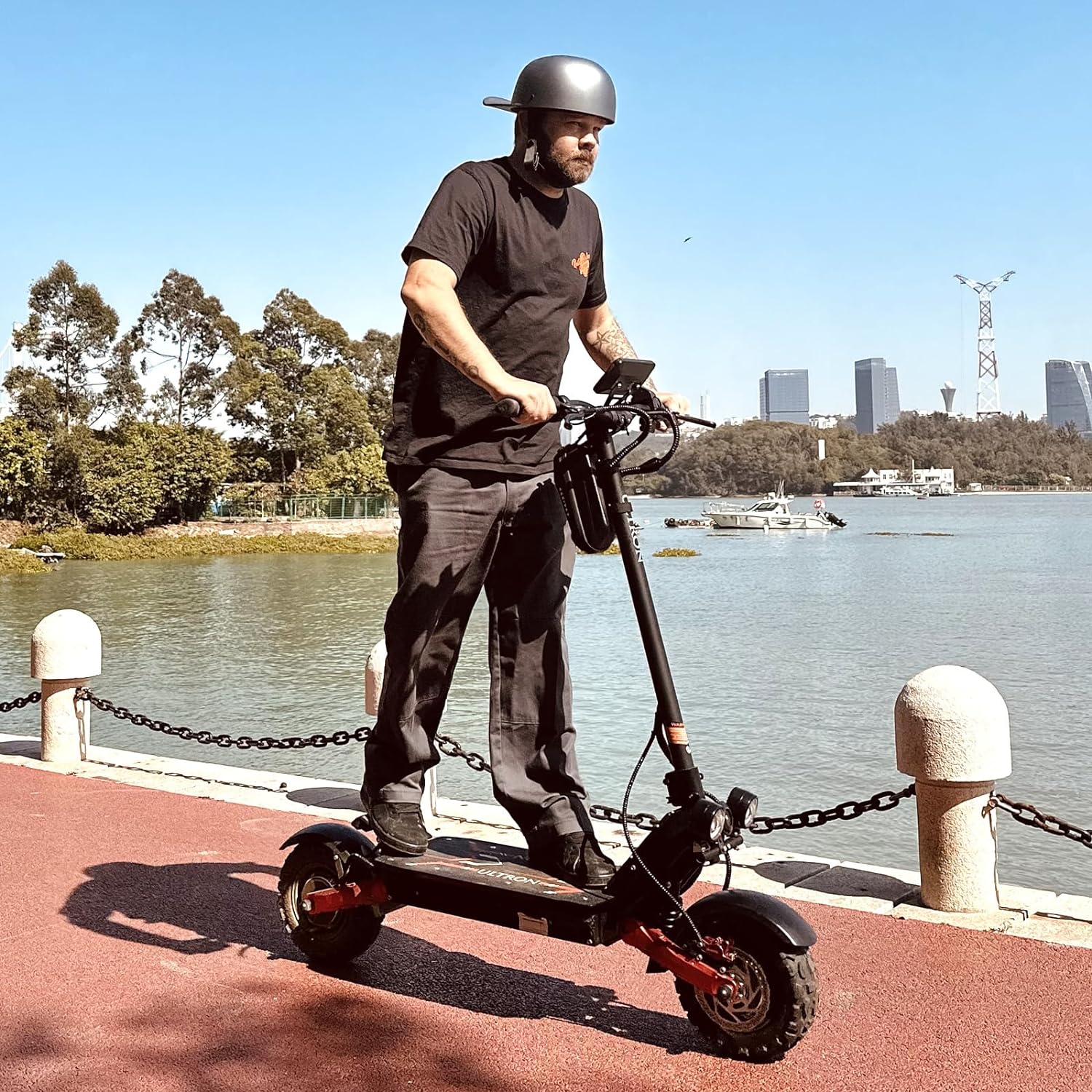 off-road electric scooter ultron c3 riding practices