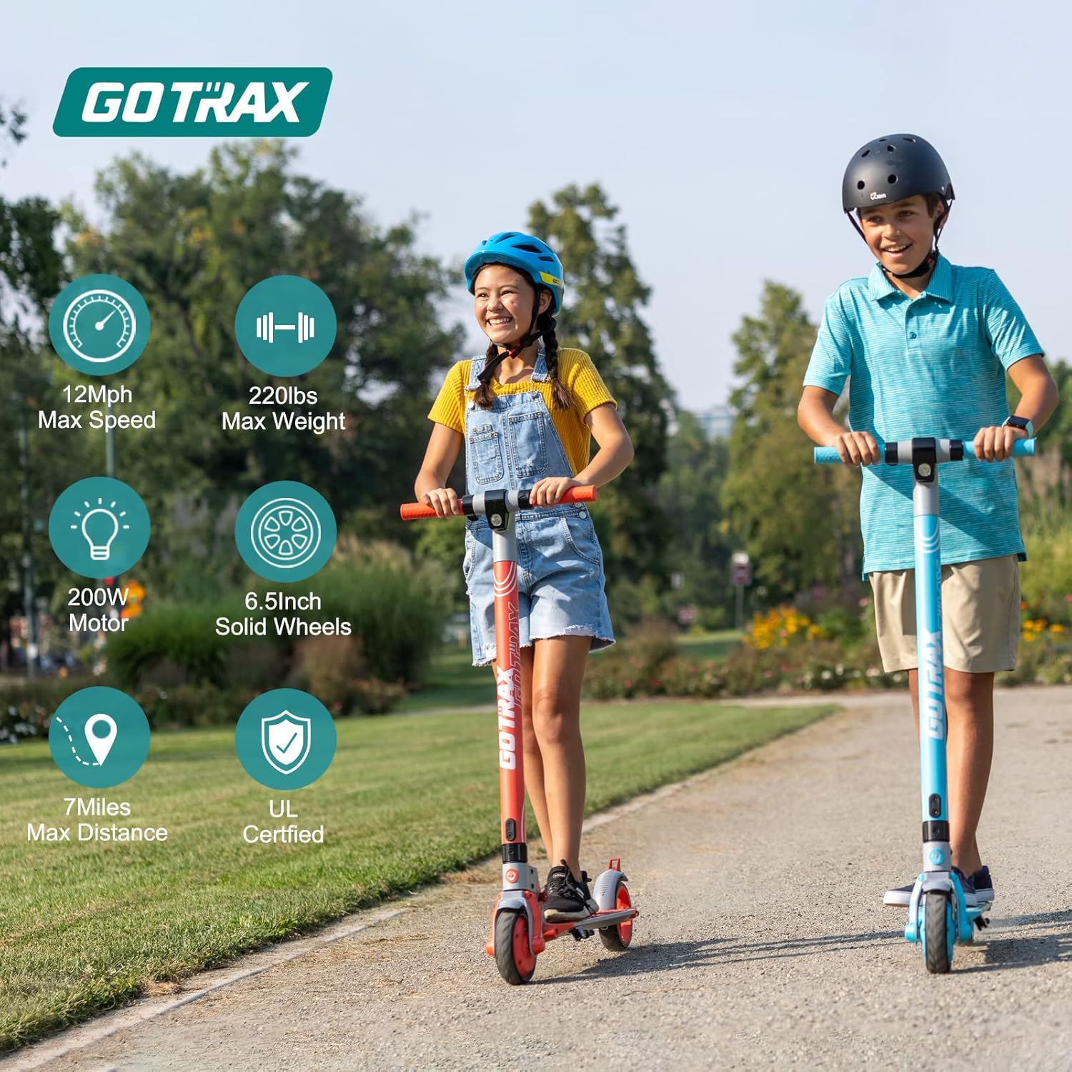 electric scooter for kids Gotrax Vibe core specs