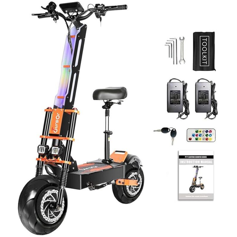 off-road electric scooter Toursor X13 Orange