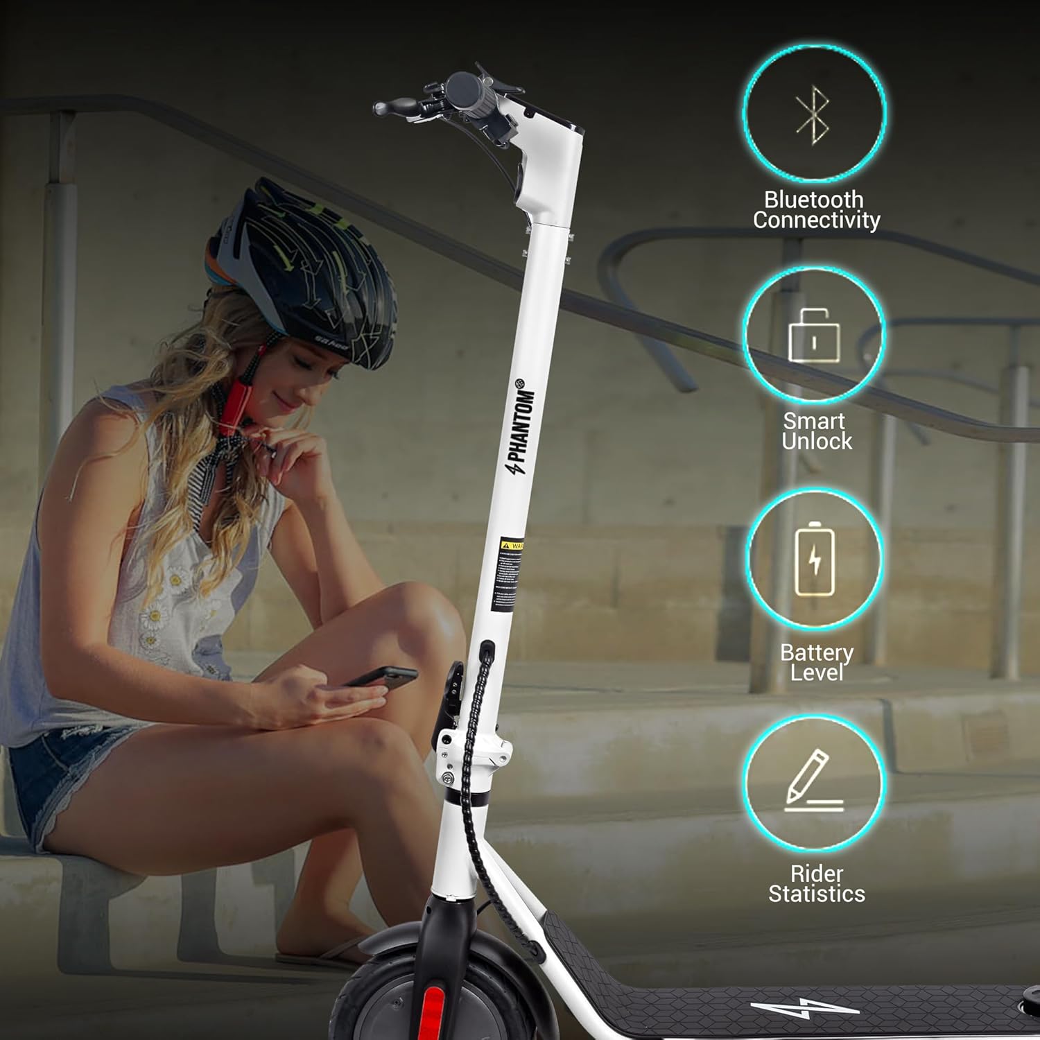 electric scooter Phantomgogo core specs