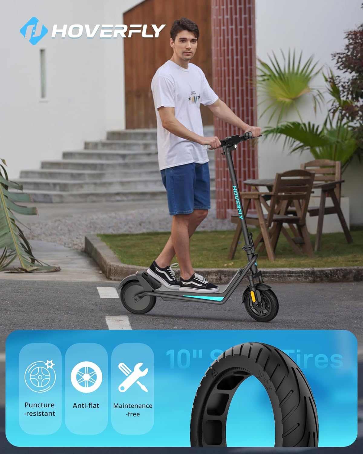electric scooter Hoverfly X5 10-inch tires