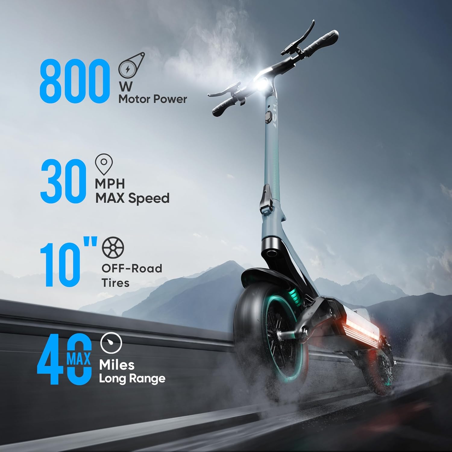 off-road electric scooter JGH X3 core specs