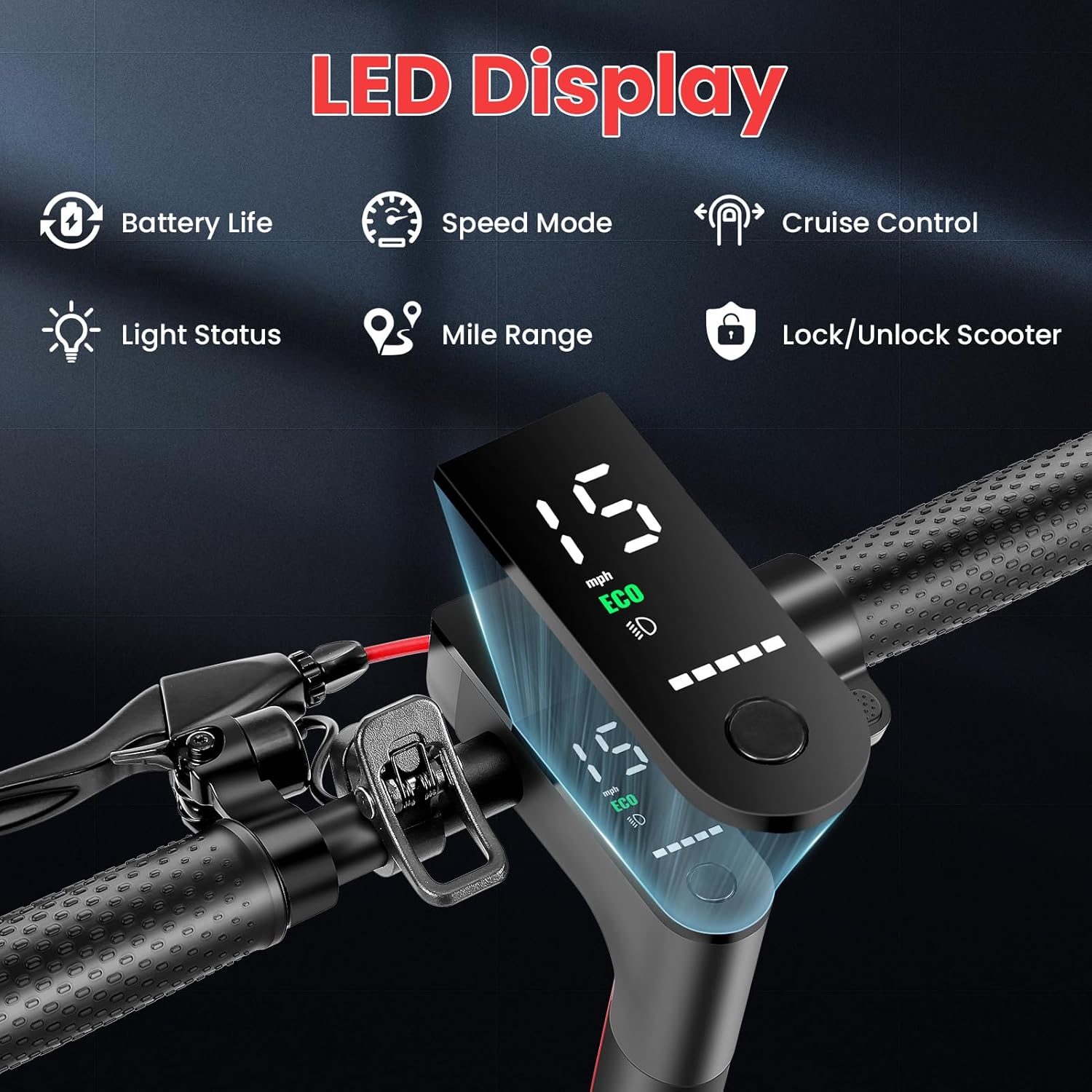 electric scooter Caroma L1 LED Display