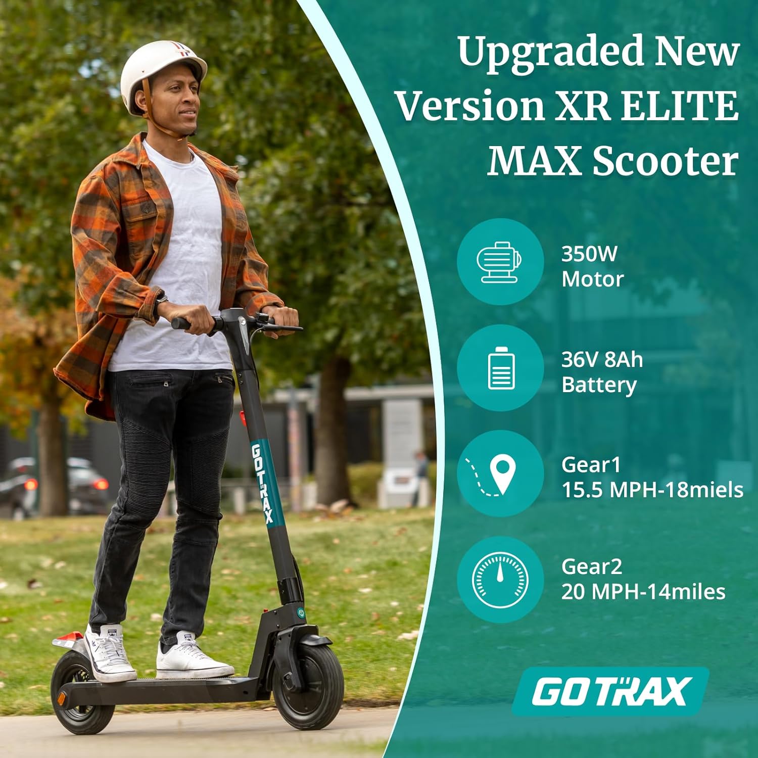 electric scooter Gotrax XR ELITE MAX core specs