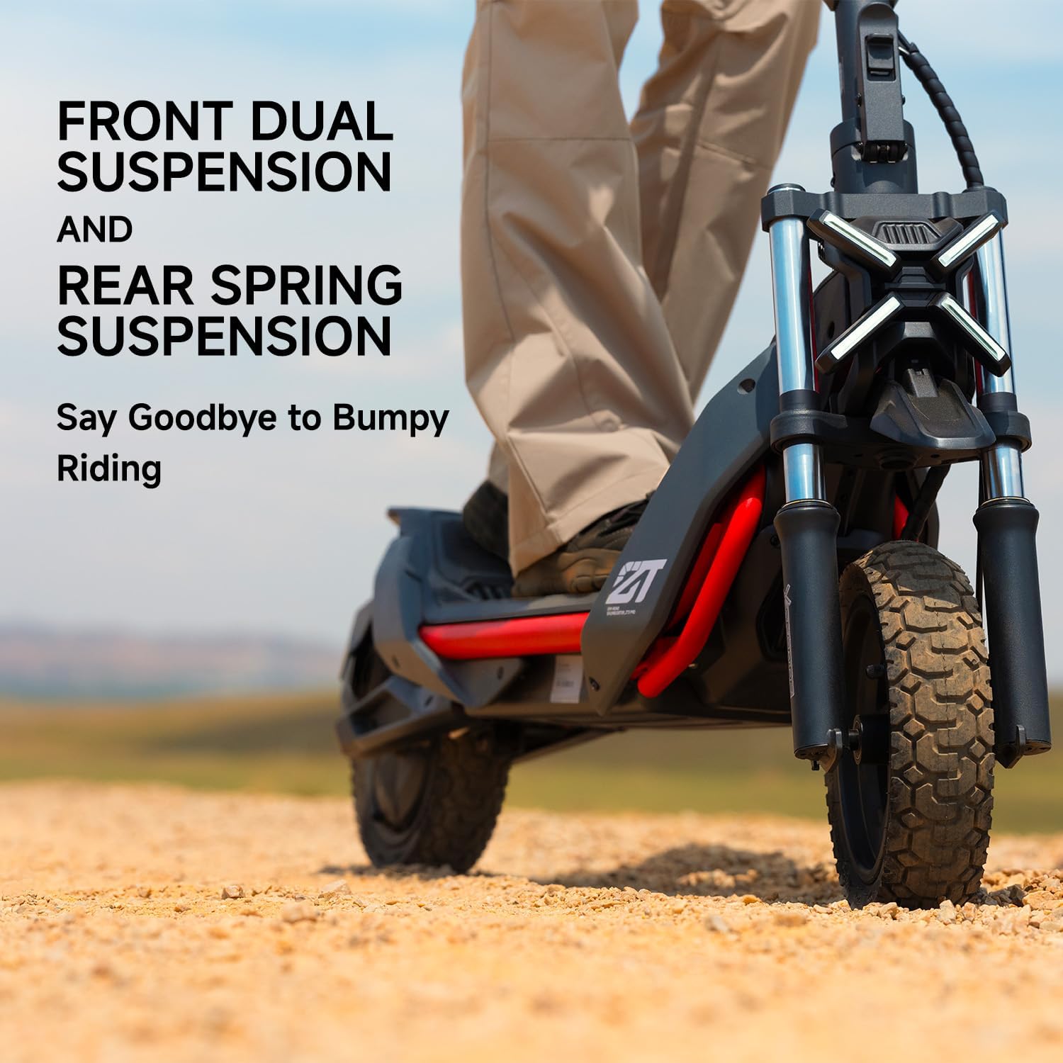 off-road electric scooter Segway Ninebot ZT3 Pro triple suspension