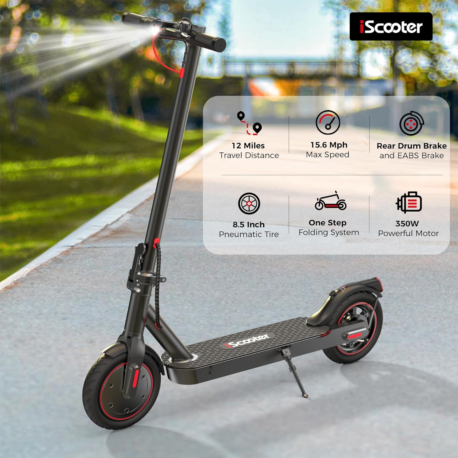 electric scooter iScooter i8 core specs