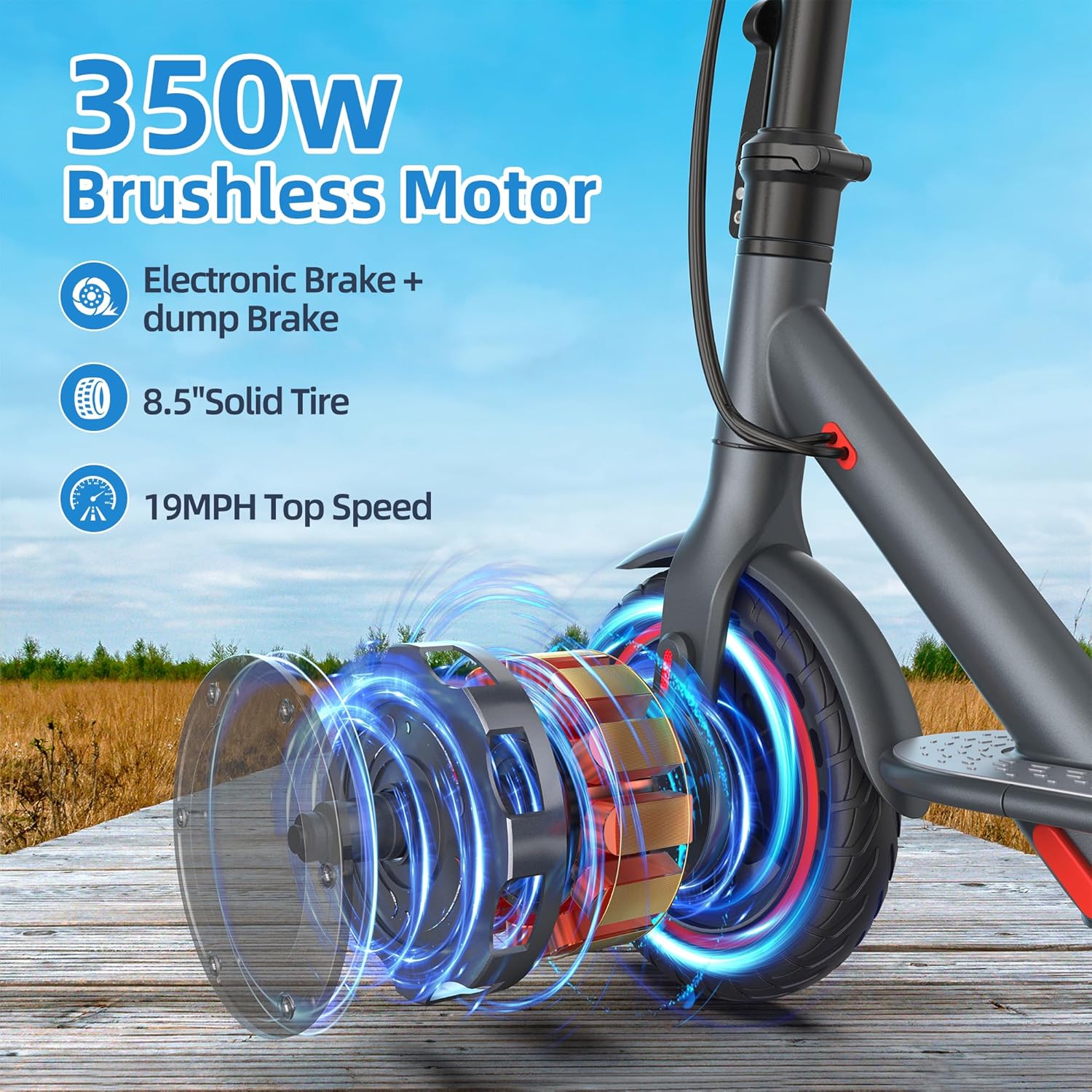 electric scooter Joyhis JS03 350W motor