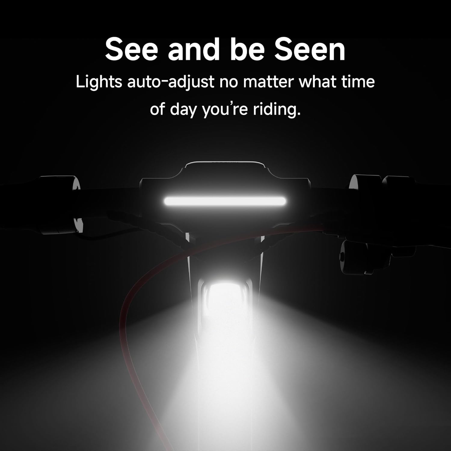 electric scooter Segway F3 lighting system