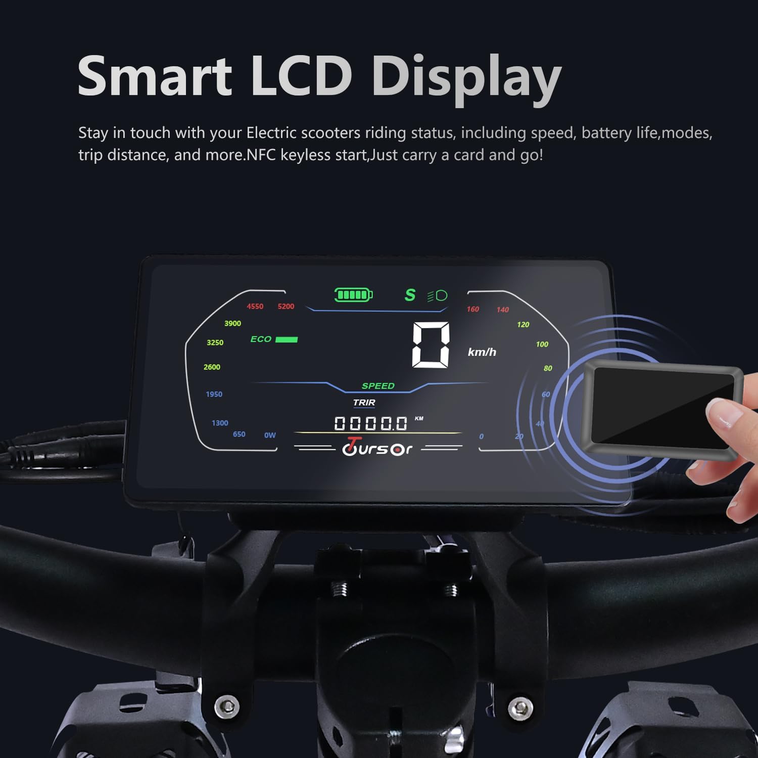 electric scooter ANDBEE X14 smart LCD Display