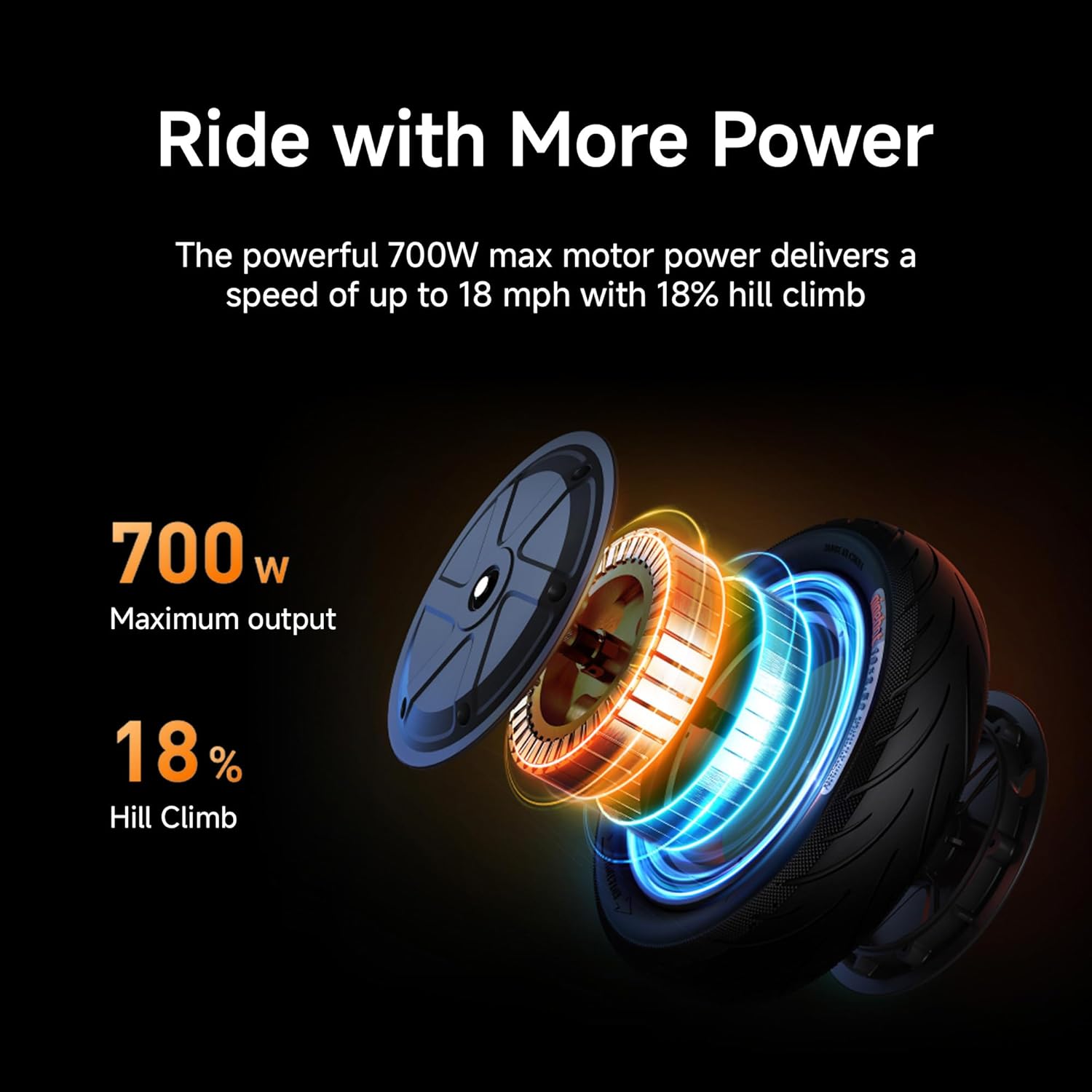 electric scooter Segway F2 ride with more power