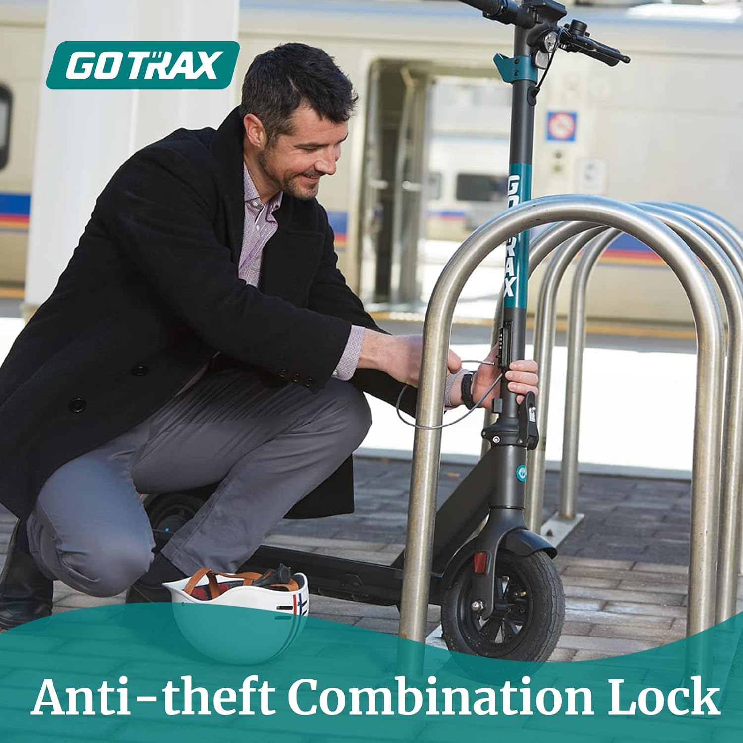 electric scooter Gotrax Eclipse anti-theft lock