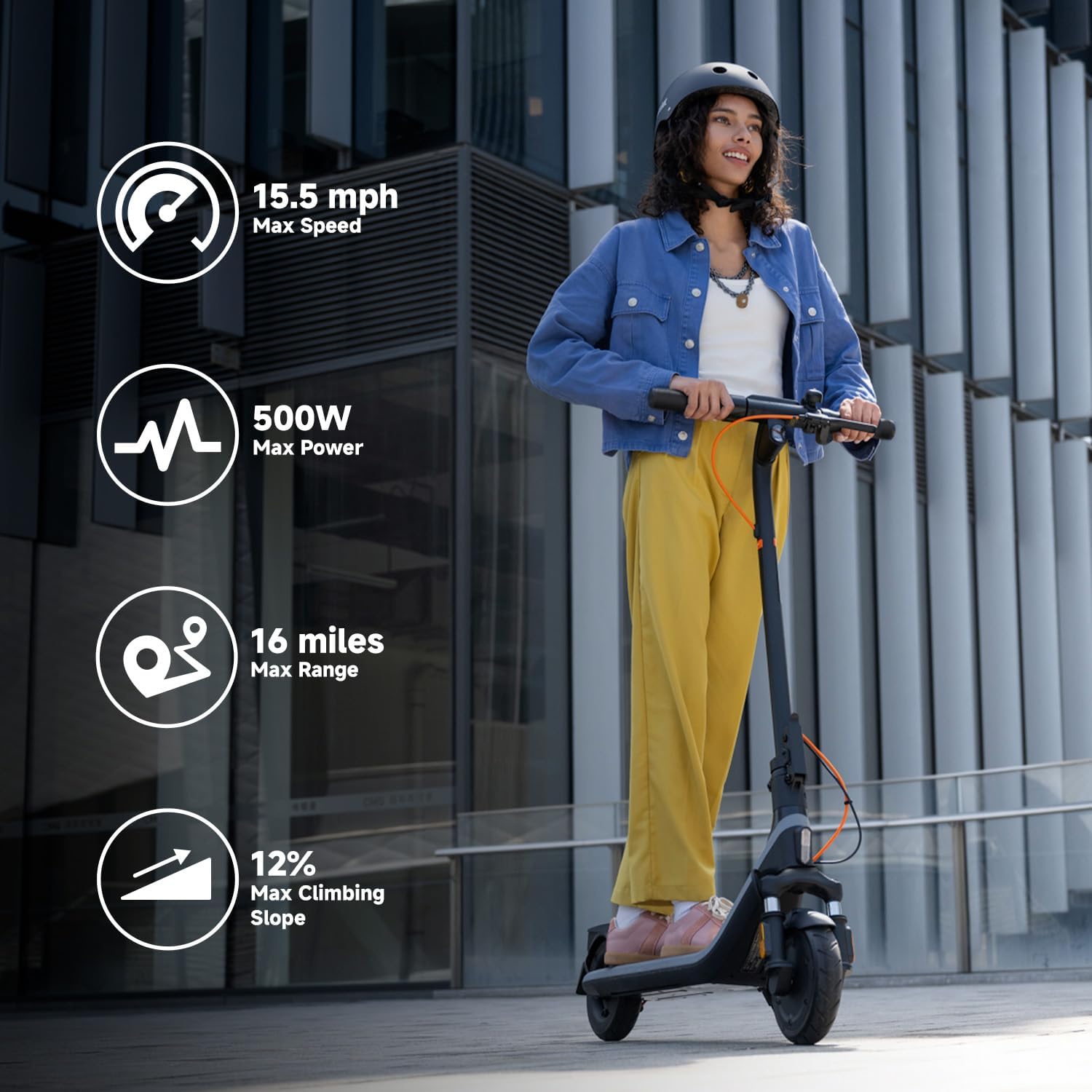 electric scooter Segway E2 Plus core specs