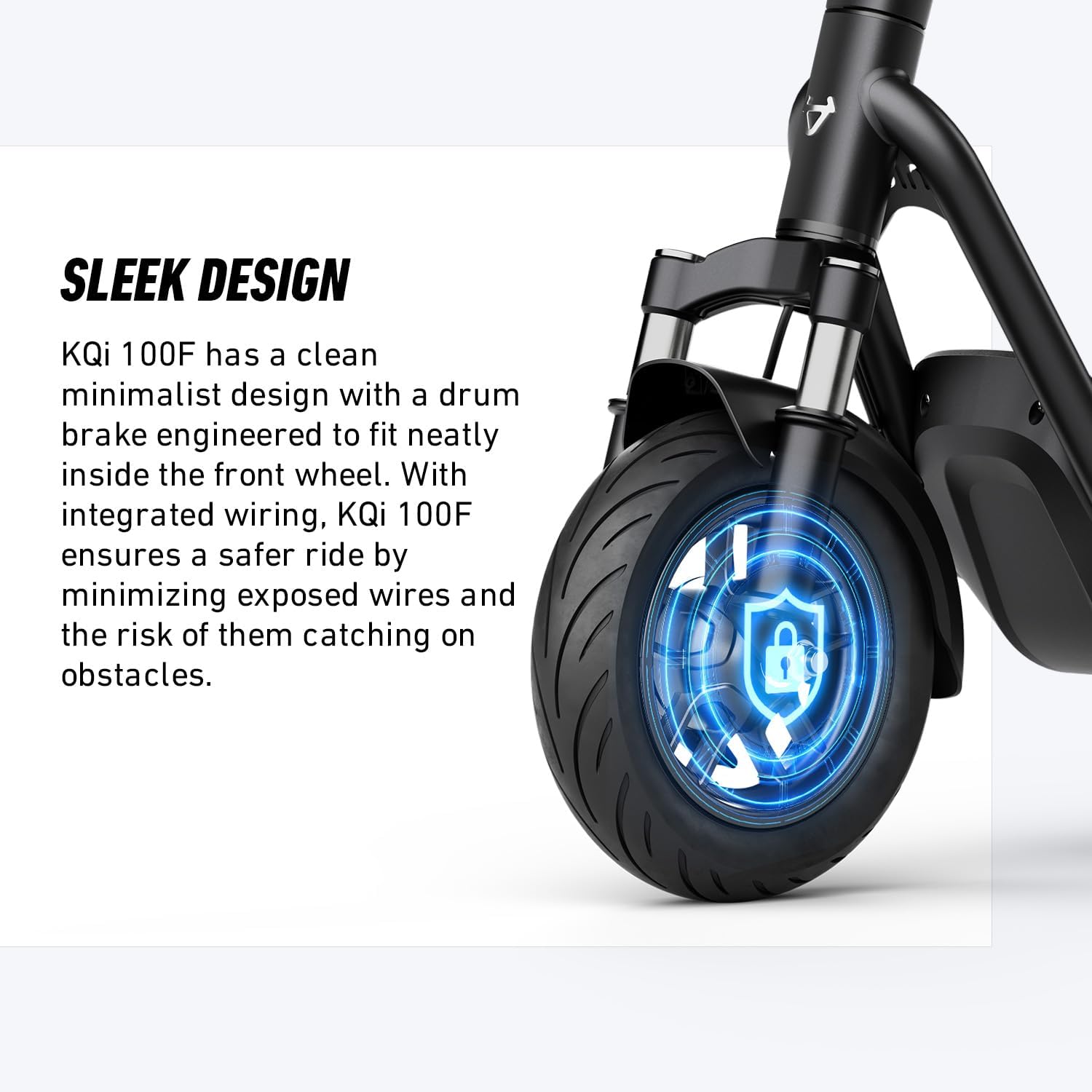 electric scooter NIU KQi 100F sleek design