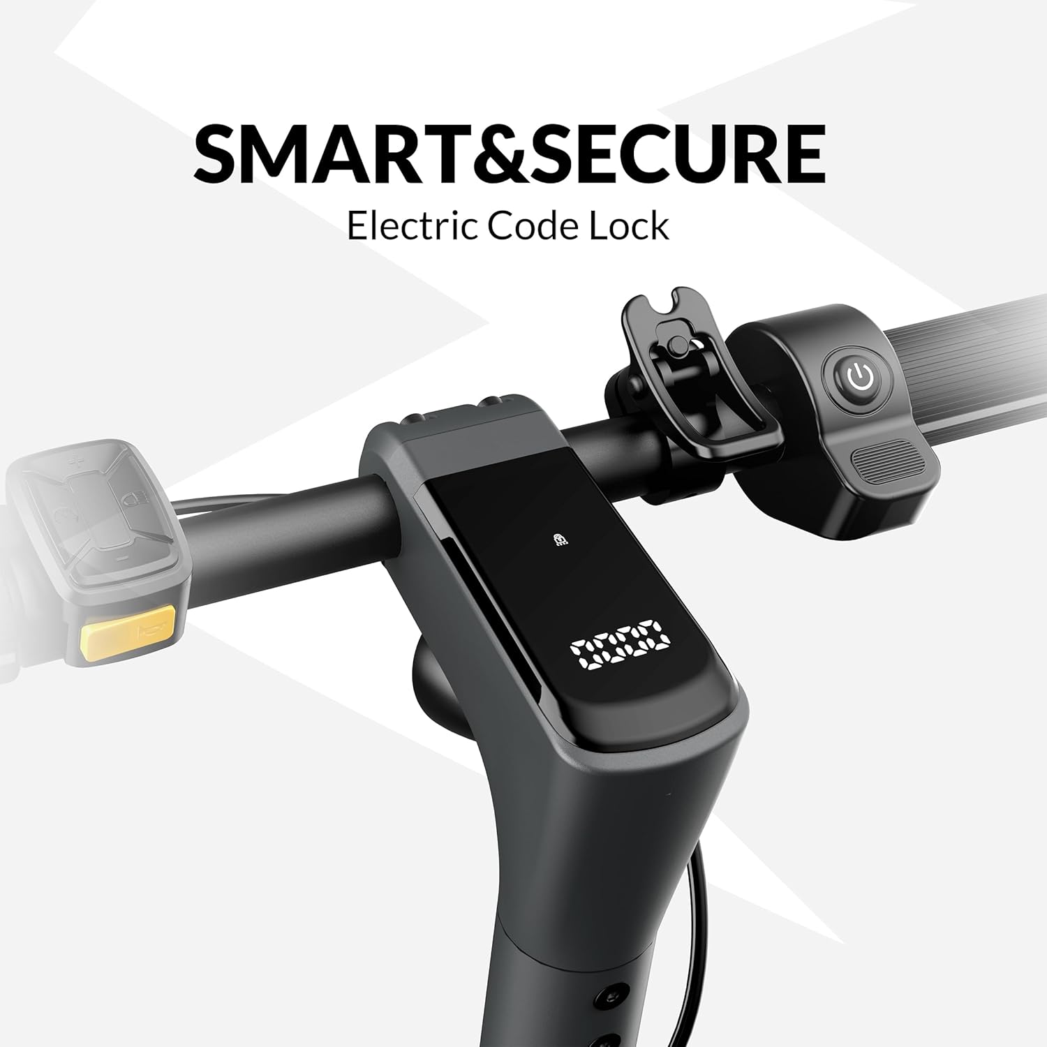 electric scooter ZDZA ZD01 smart and secure lock