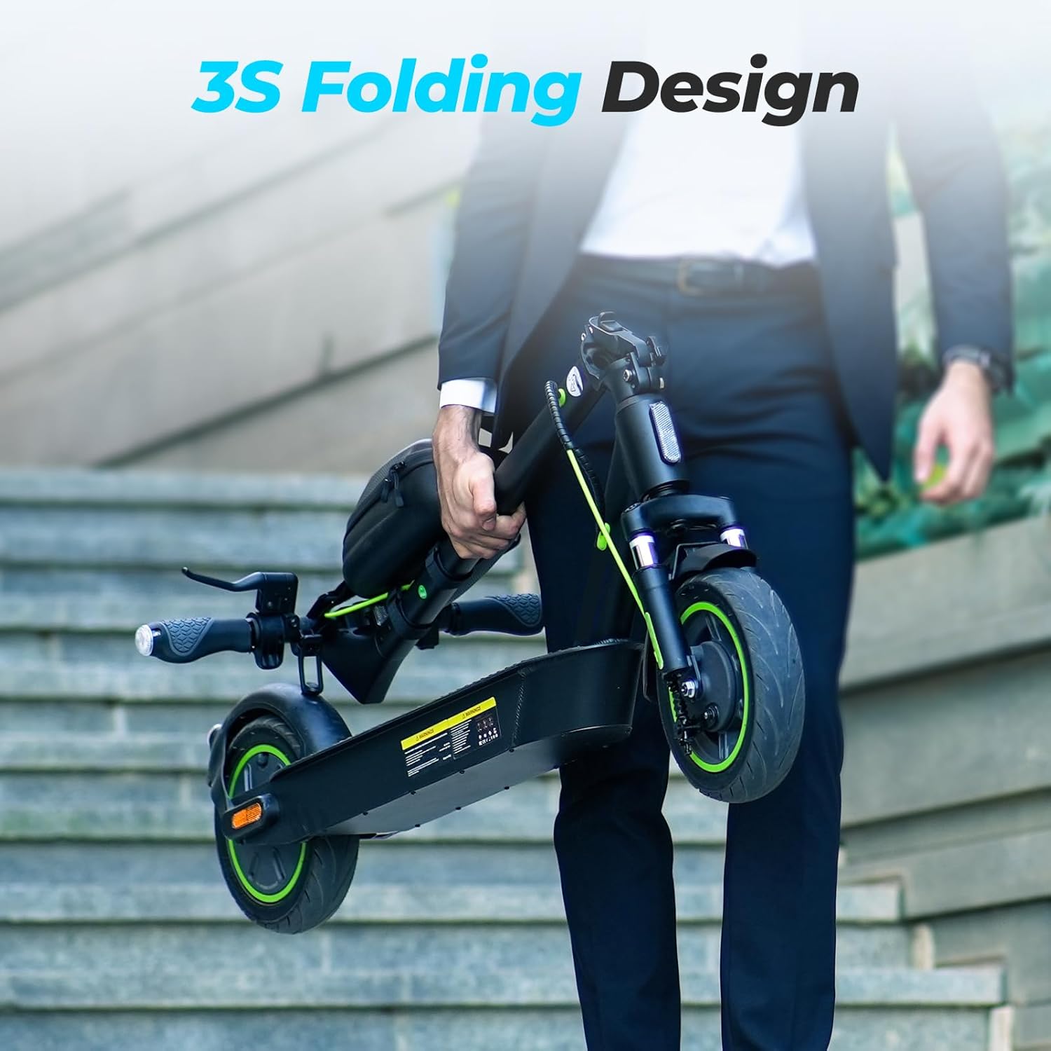 electric scooter isinwheel S10 Plus folding design