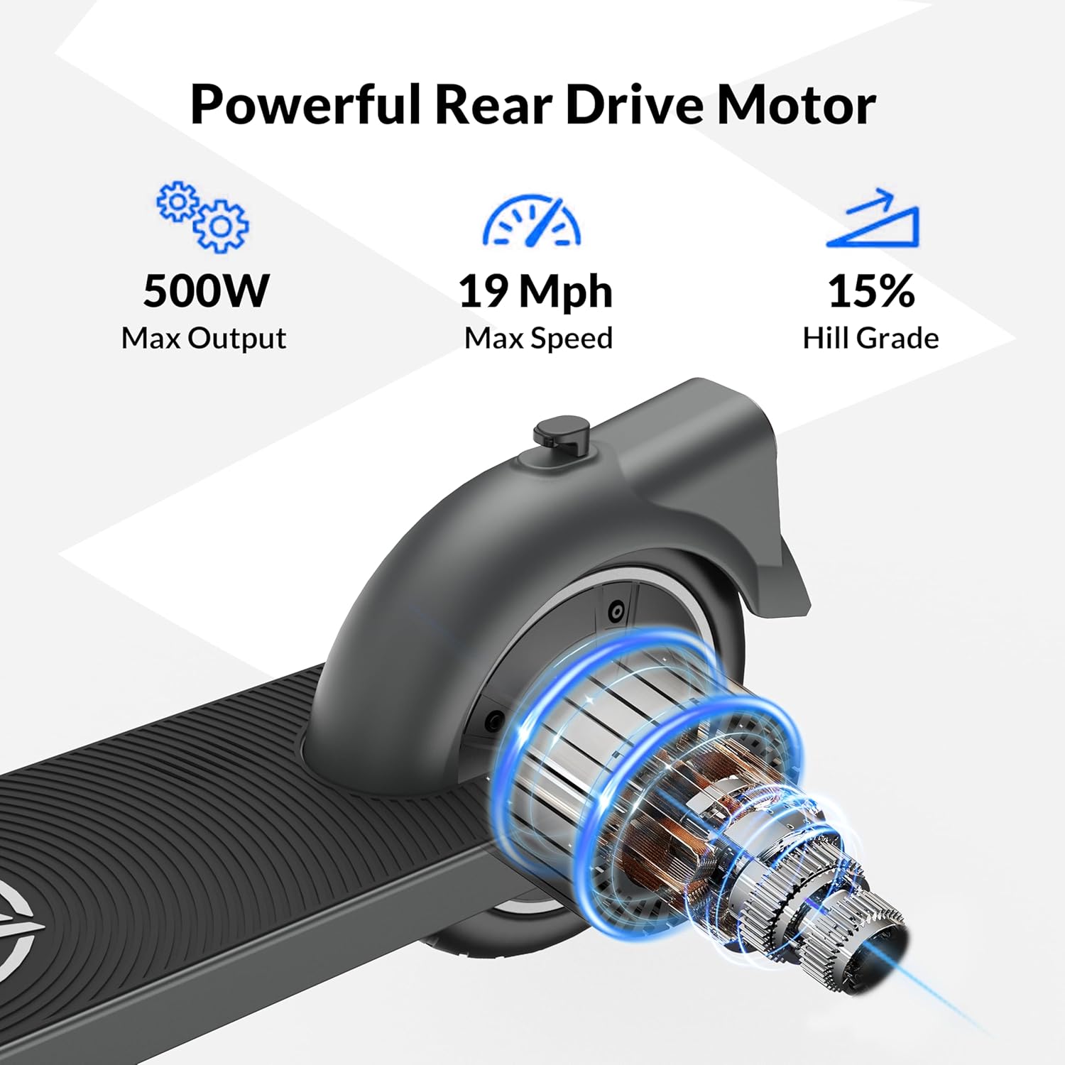 electric scooter ZDZA ZD01 powerful motor
