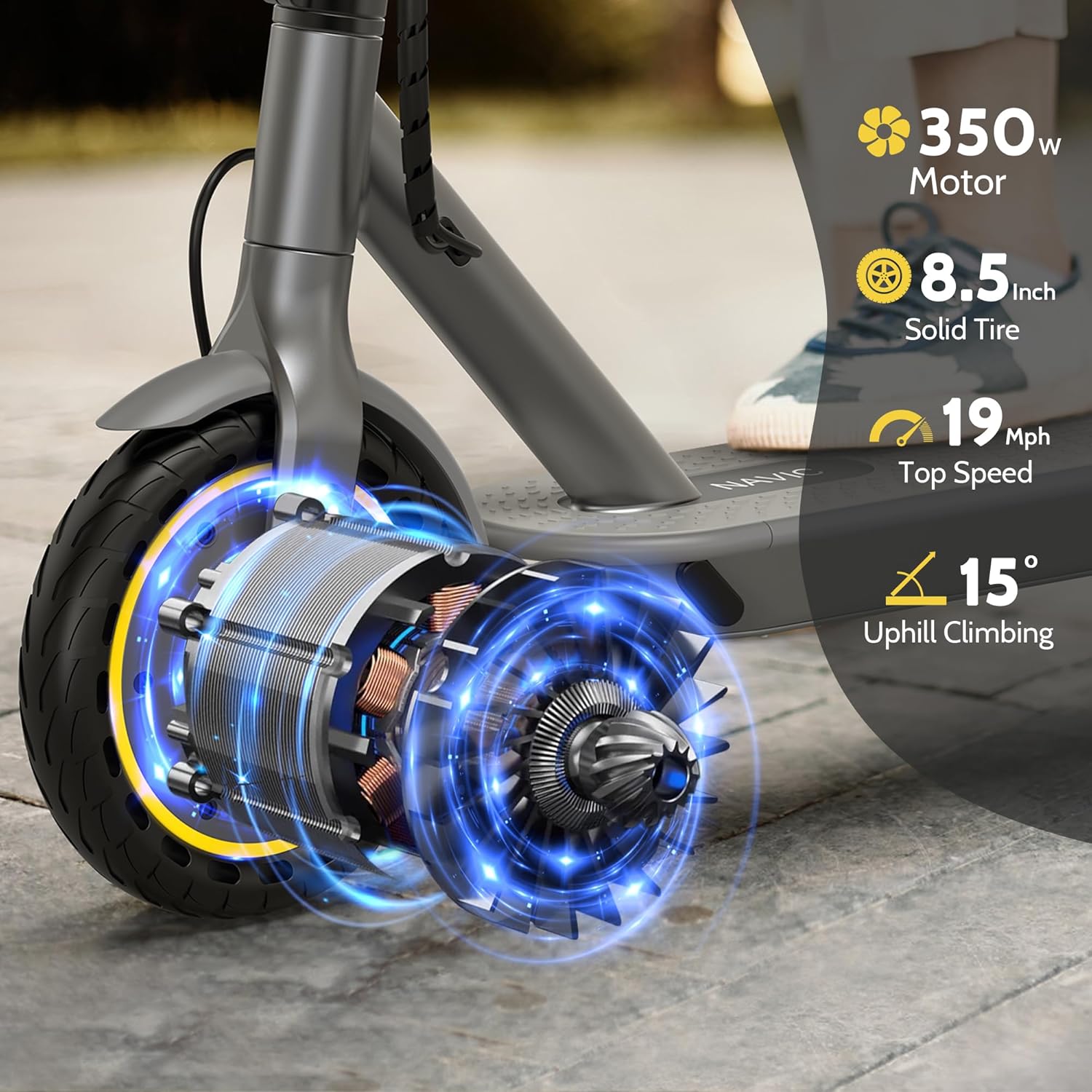 electric scooter NAVIC T5 core specs