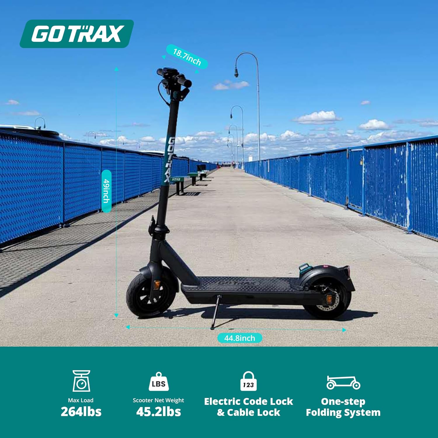electric scooter Gotrax Eclipse product weight limit