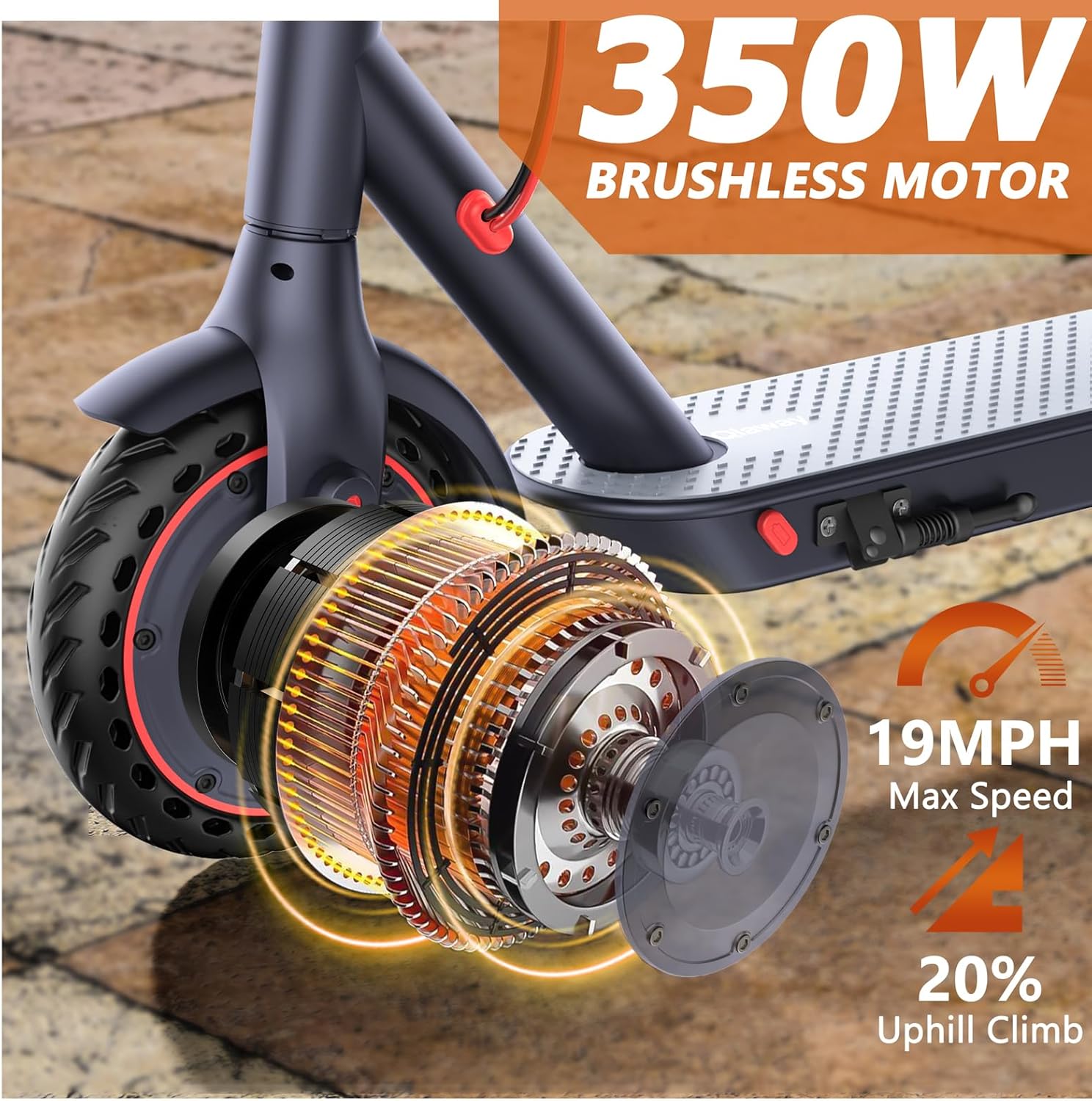 electric scooter Qlaway K078 350W motor
