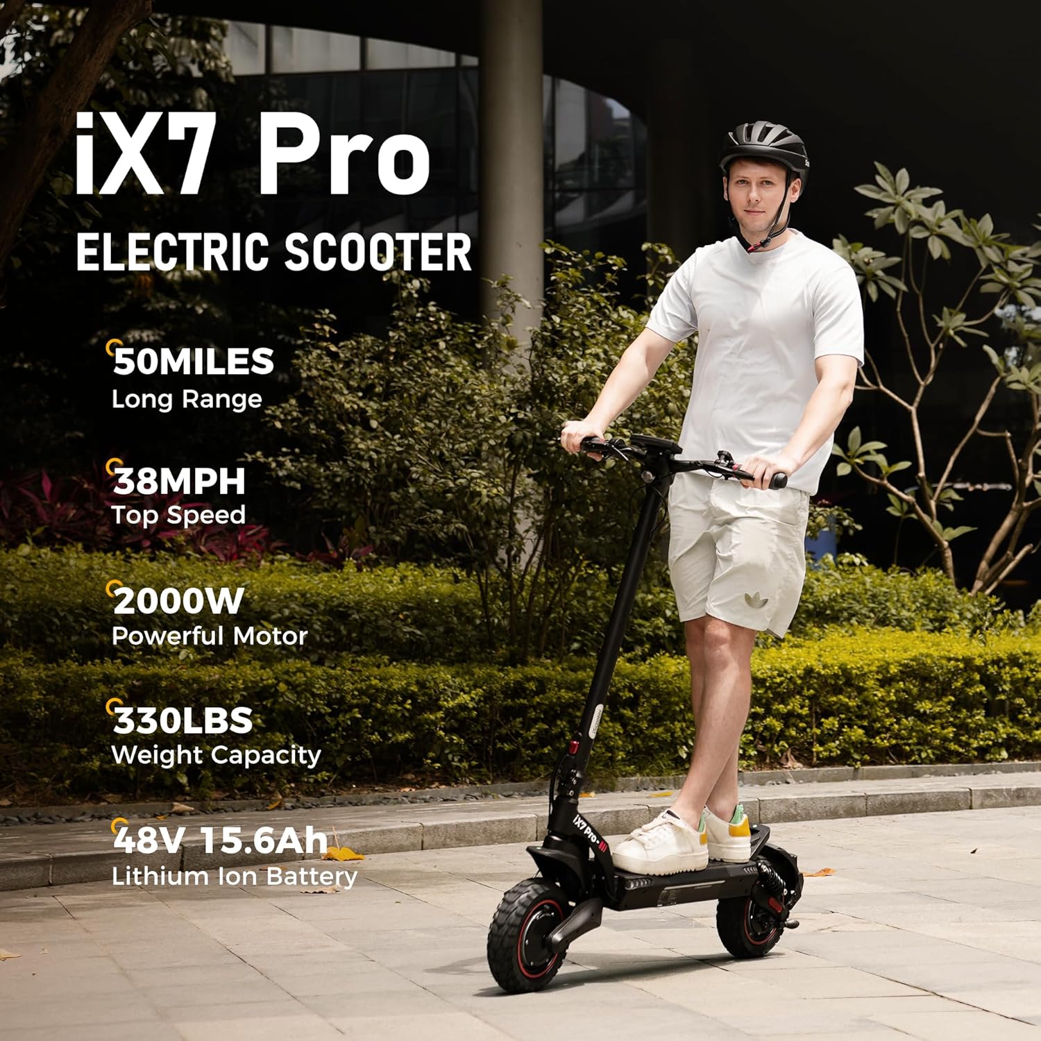off-road electric scooter iScooter IX7 Pro core specs