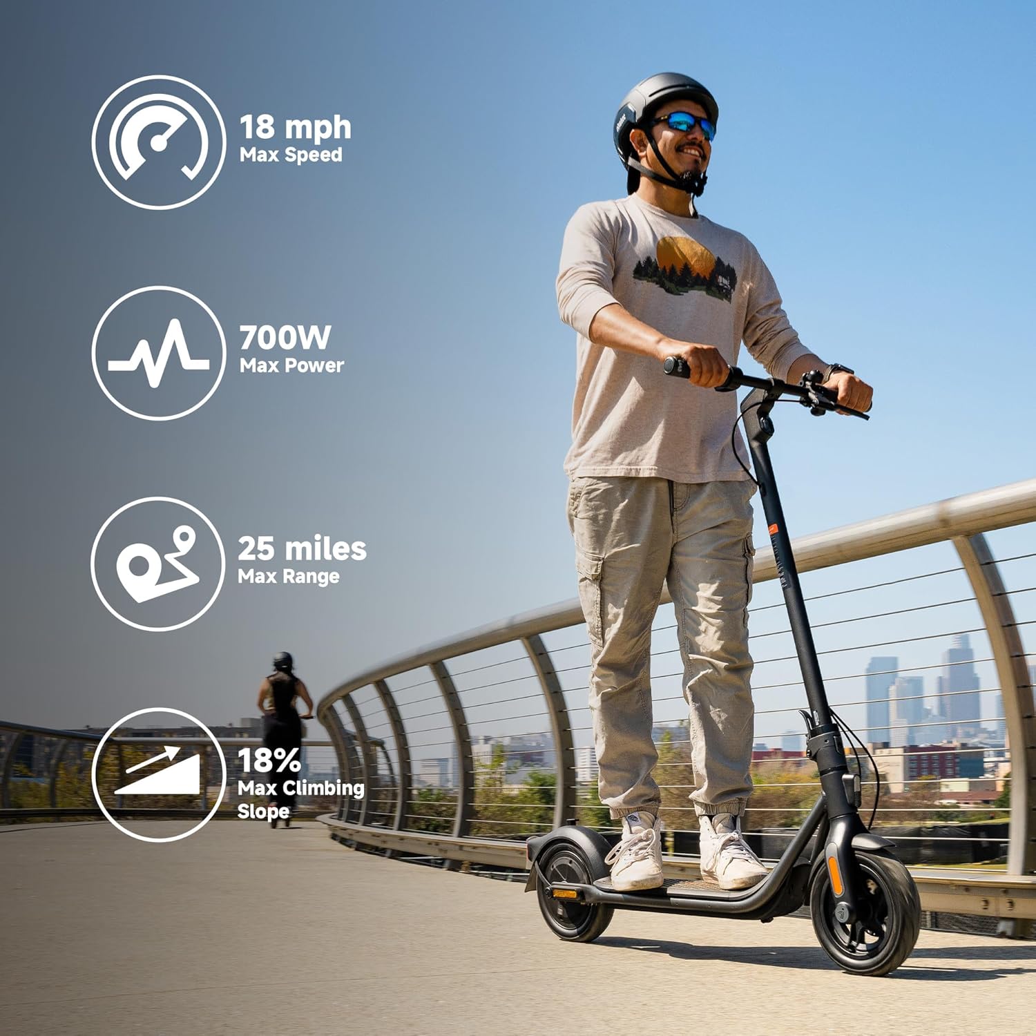 electric scooter Segway F2 core specs