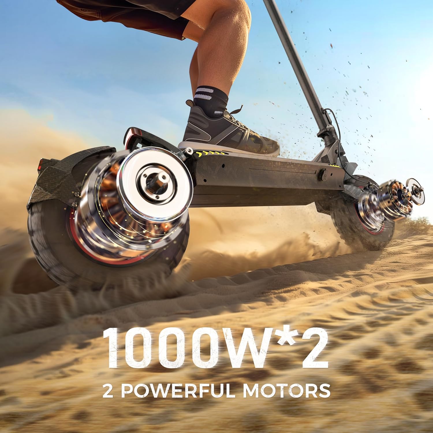 off-road electric scooter iScooter IX7 Pro 2000W motor