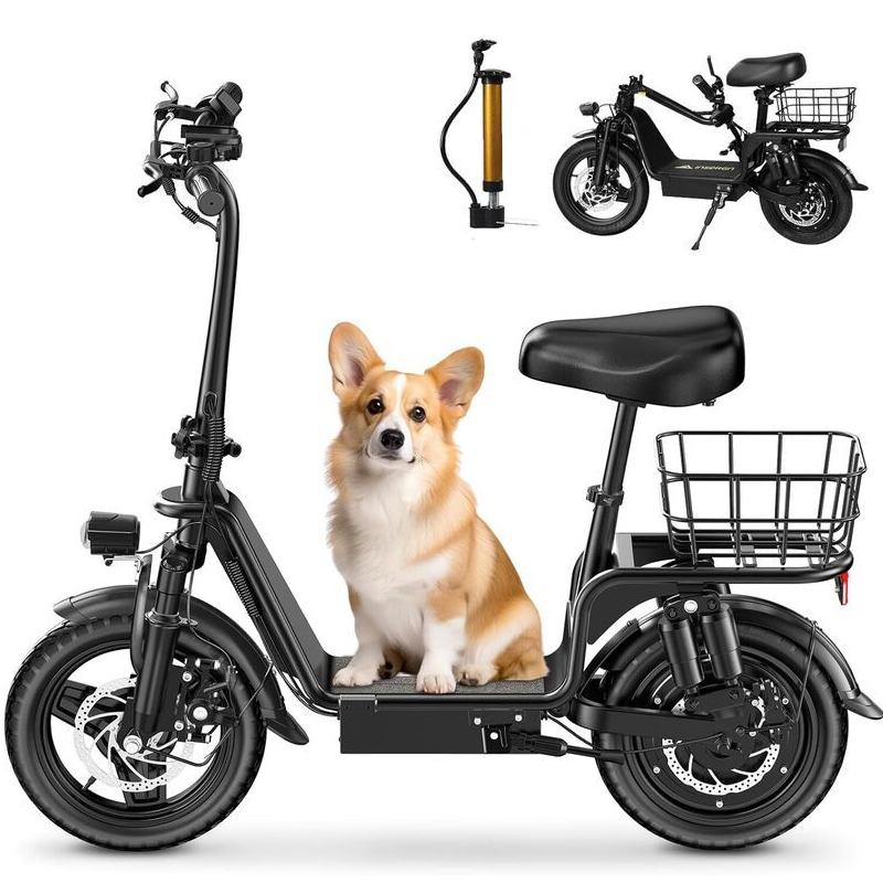 electric scooter with seat INSDGRN C14