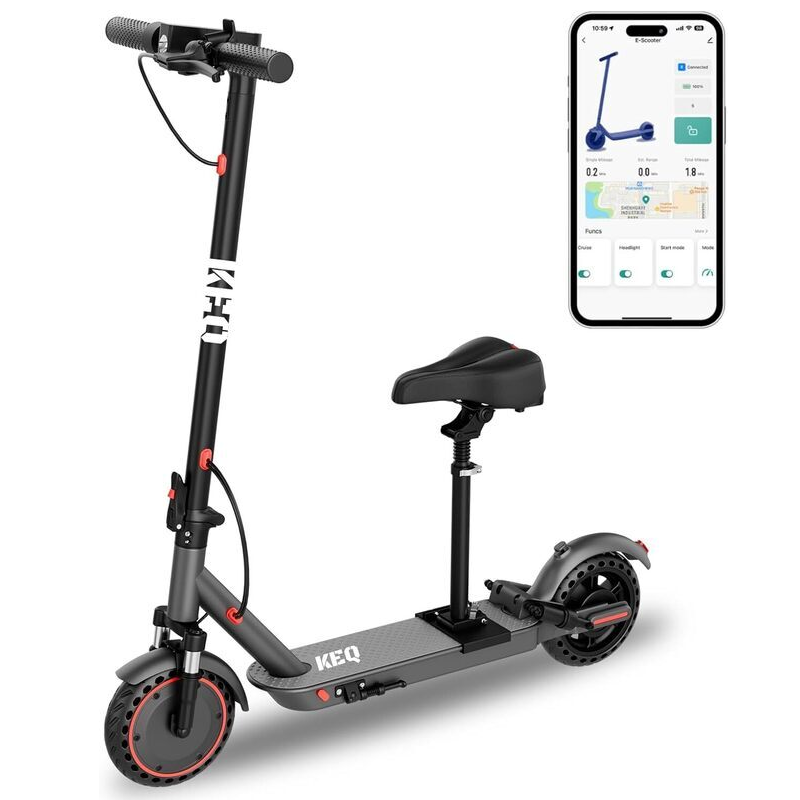 electric scooter with seat KEQ K01 Pro