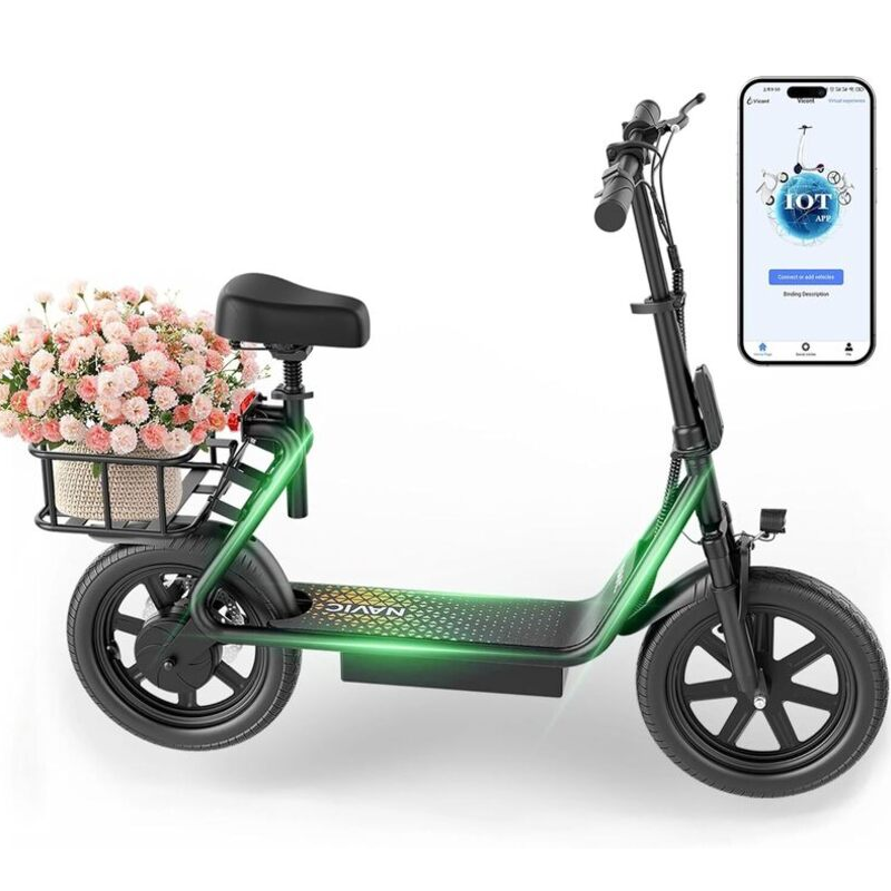 electric scooter with seat Navic T1XR