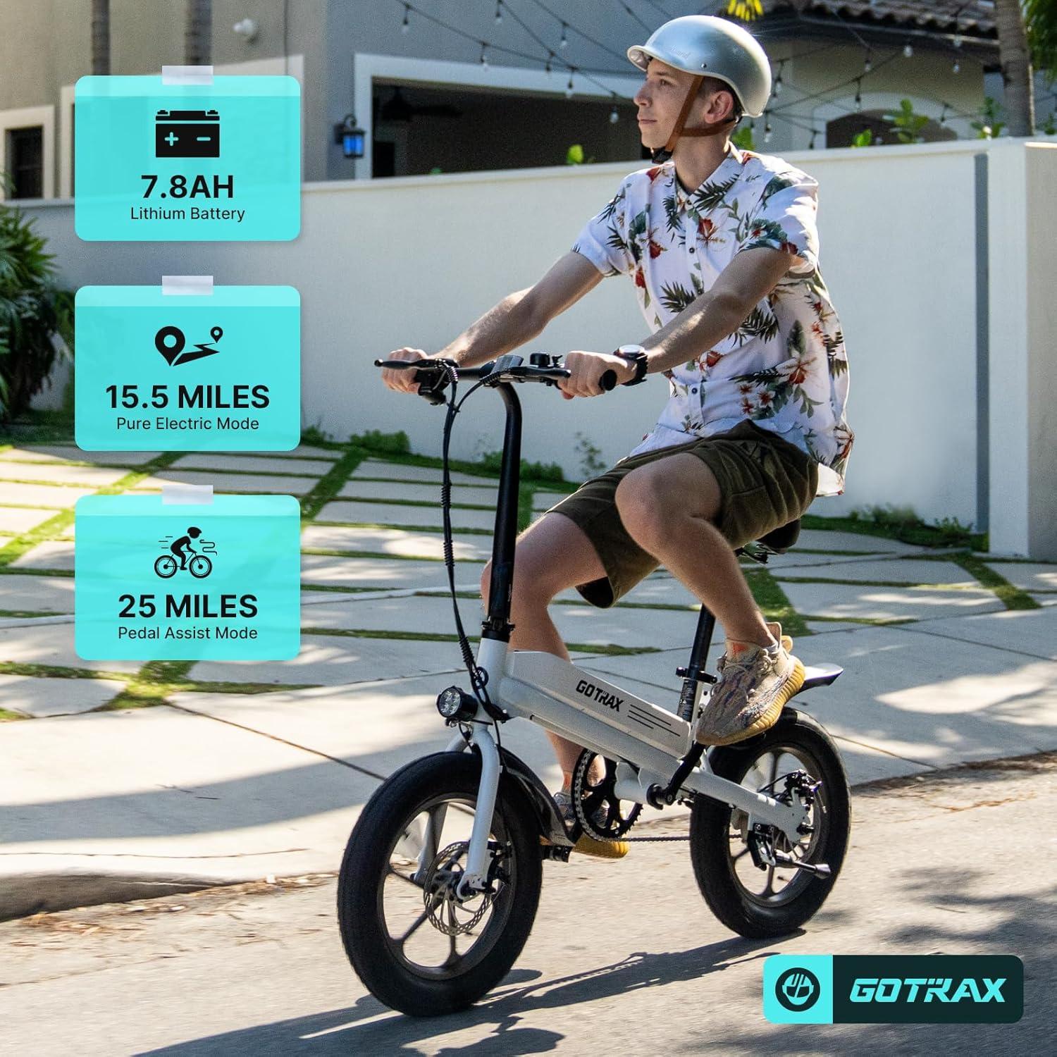 Gotrax S3 electric bike for kids 25 miles ride
